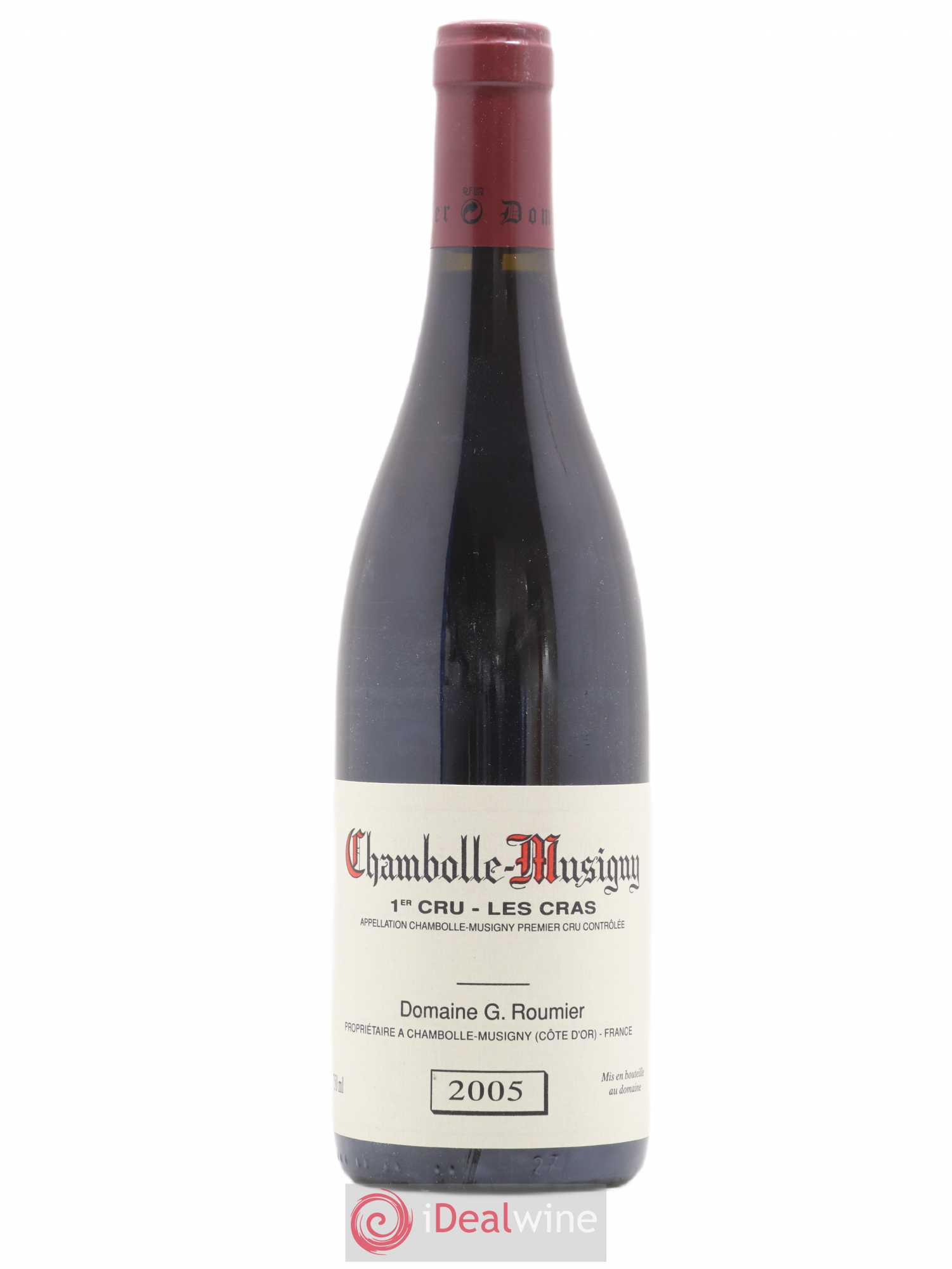Chambolle-Musigny 1er Cru Les Cras Georges Roumier (Domaine) 2005 - Lot de 1 bouteille - 0