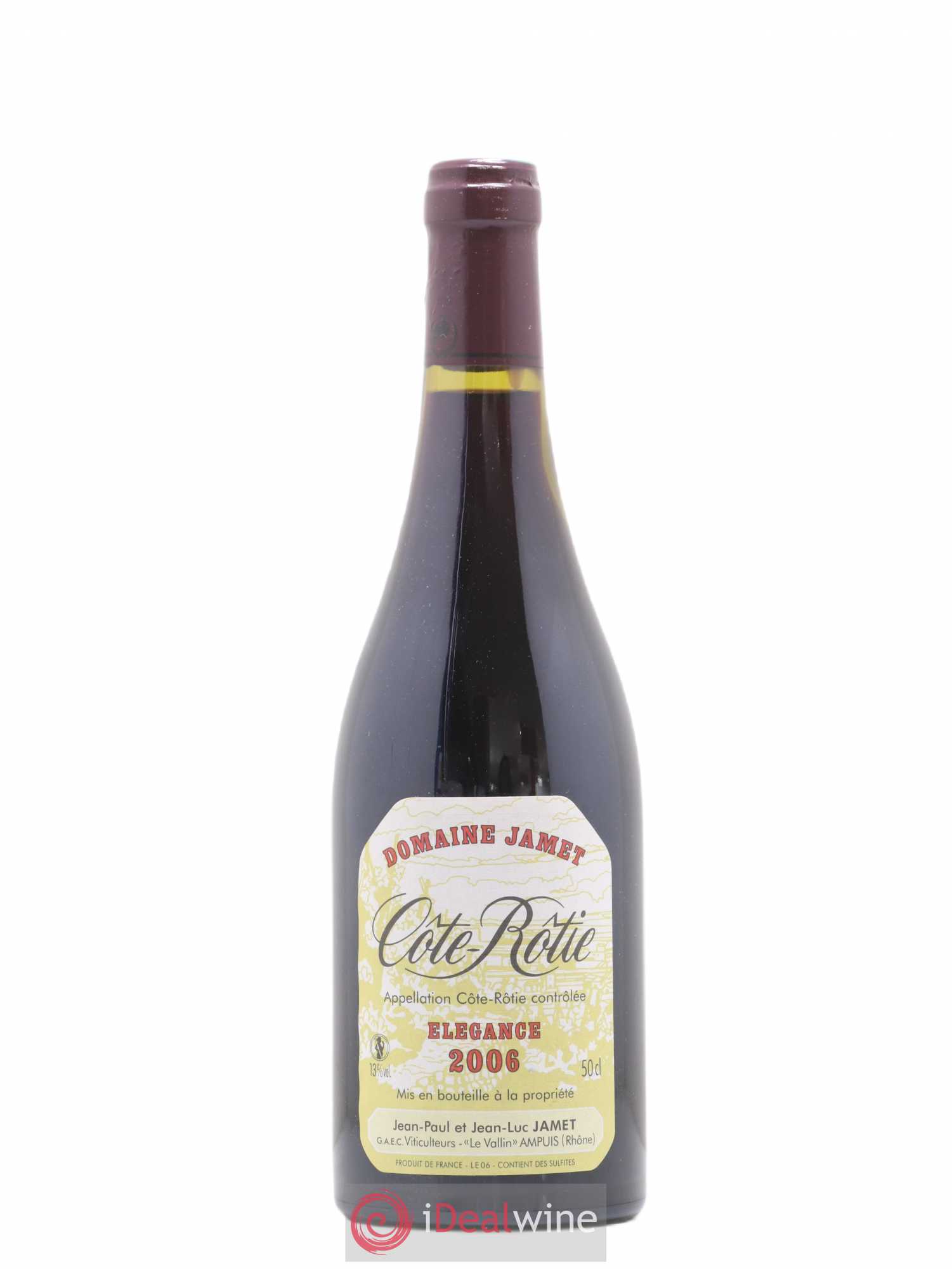 Côte-Rôtie Elegance Domaine Jamet 50cl 2006 - Posten von 1 Flasche - 0