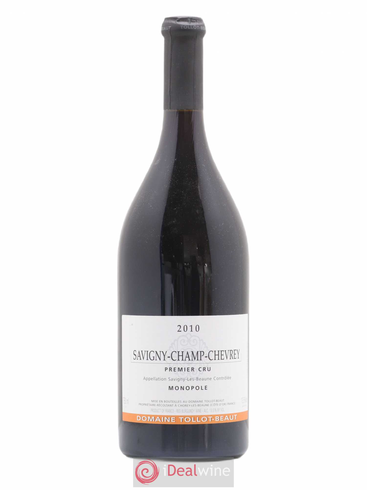Savigny-lès-Beaune 1er Cru Champ-Chevrey Tollot Beaut (Domaine) 2010 - Lot de 1 bouteille - 0