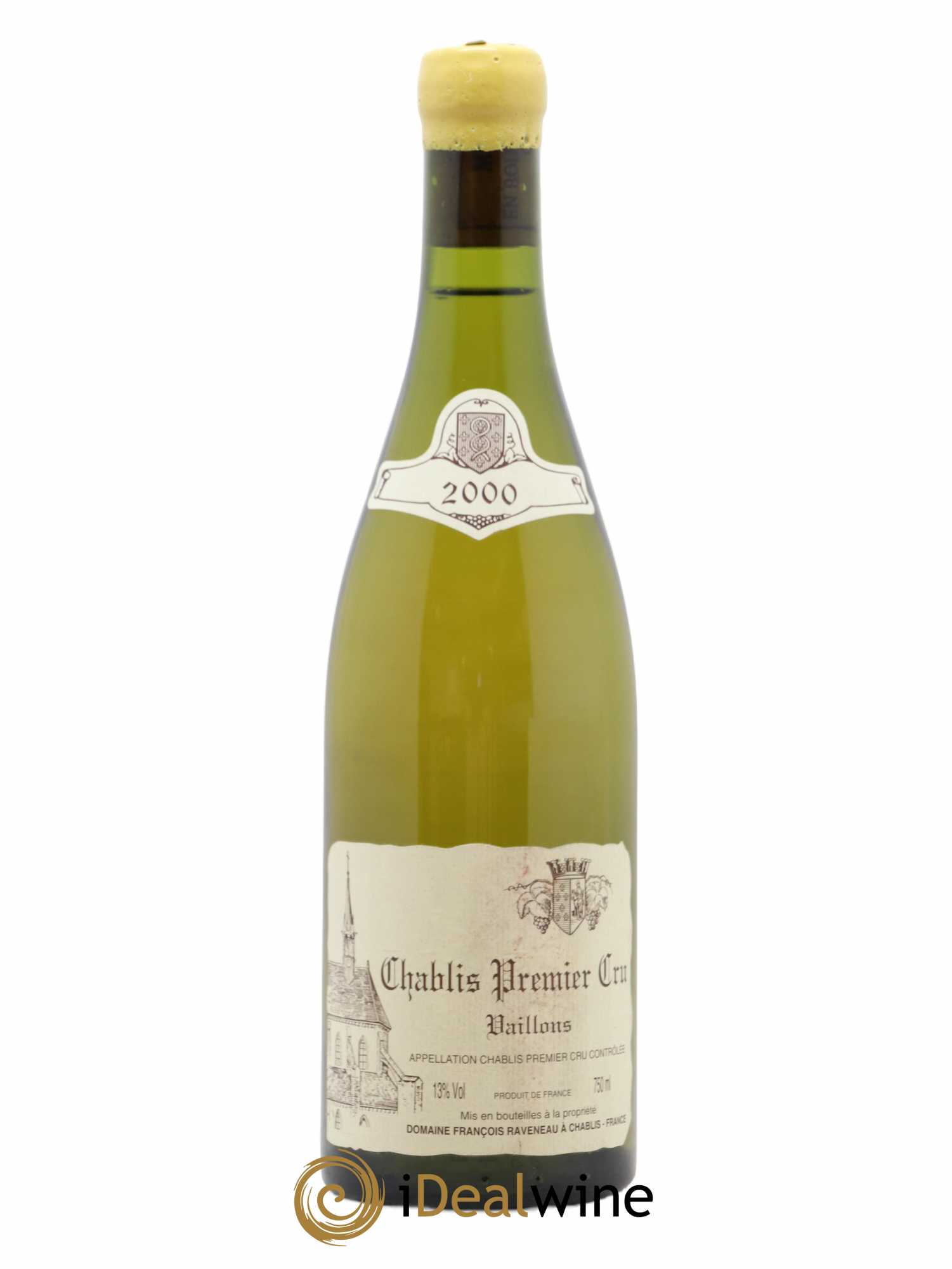 Chablis 1er Cru Vaillons Raveneau (Domaine) 2000 - Lot de 1 bouteille - 0