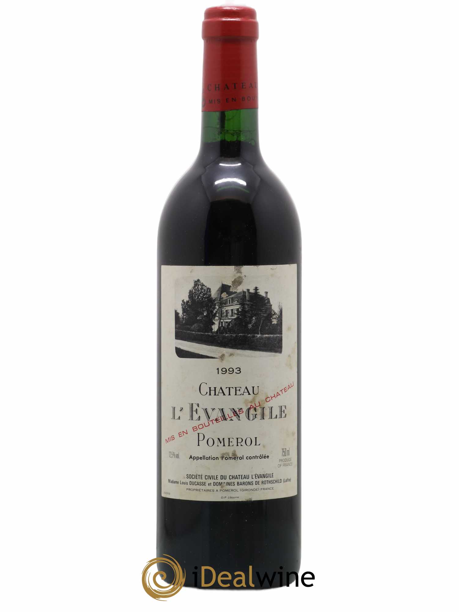 Château l' Évangile 1993 - Lot de 1 bouteille - 0