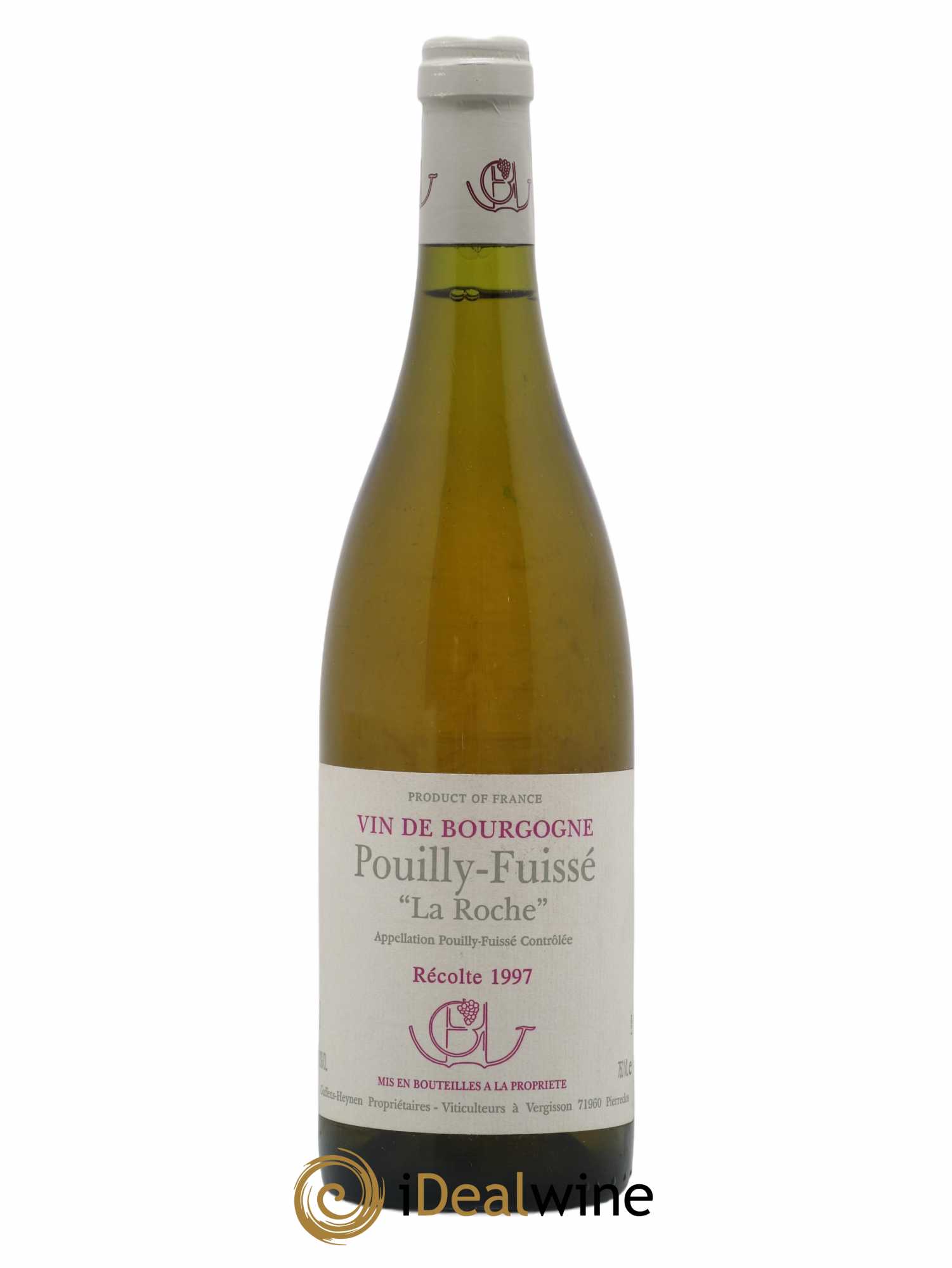 Pouilly-Fuissé La Roche Guffens-Heynen 1997 - Lot de 1 bouteille - 0