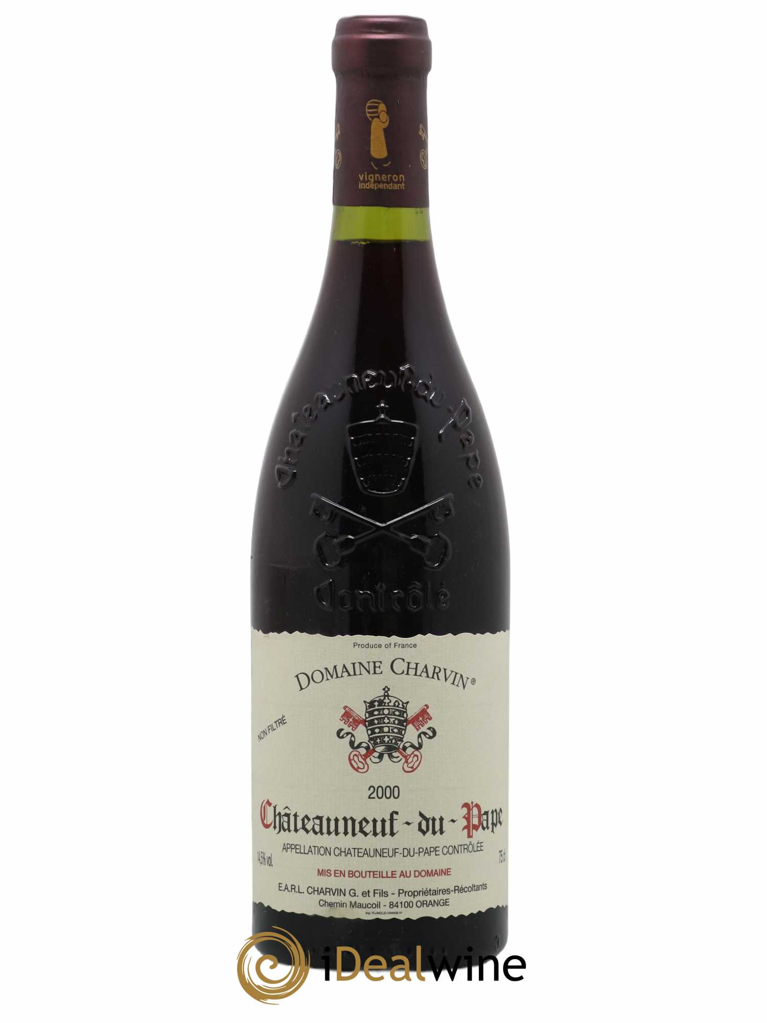 Châteauneuf-du-Pape Charvin (Domaine) 2000 - Lot de 1 bouteille - 0