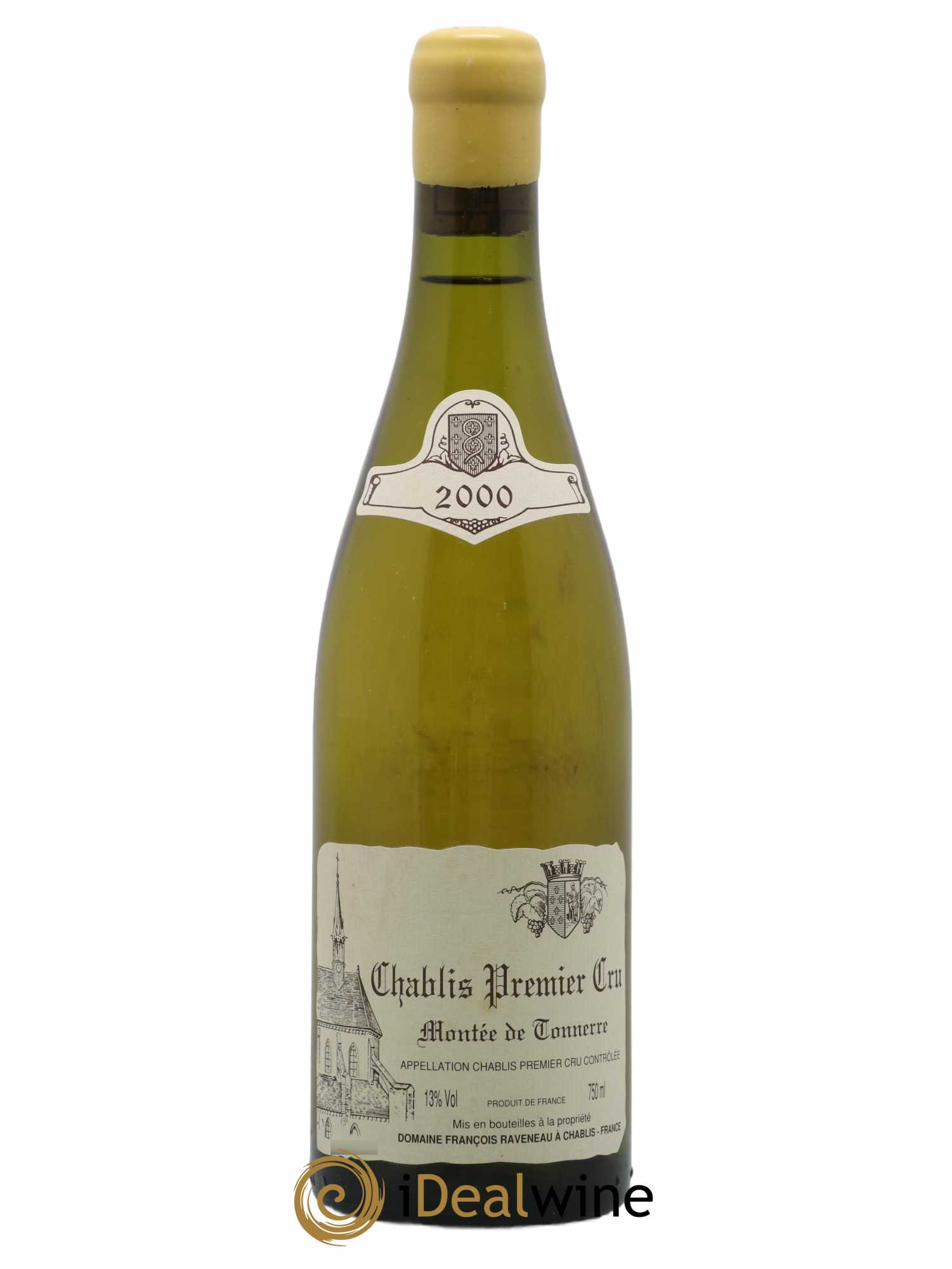 Chablis 1er Cru Montée de Tonnerre Raveneau (Domaine) 2000 - Posten von 1 Flasche - 0