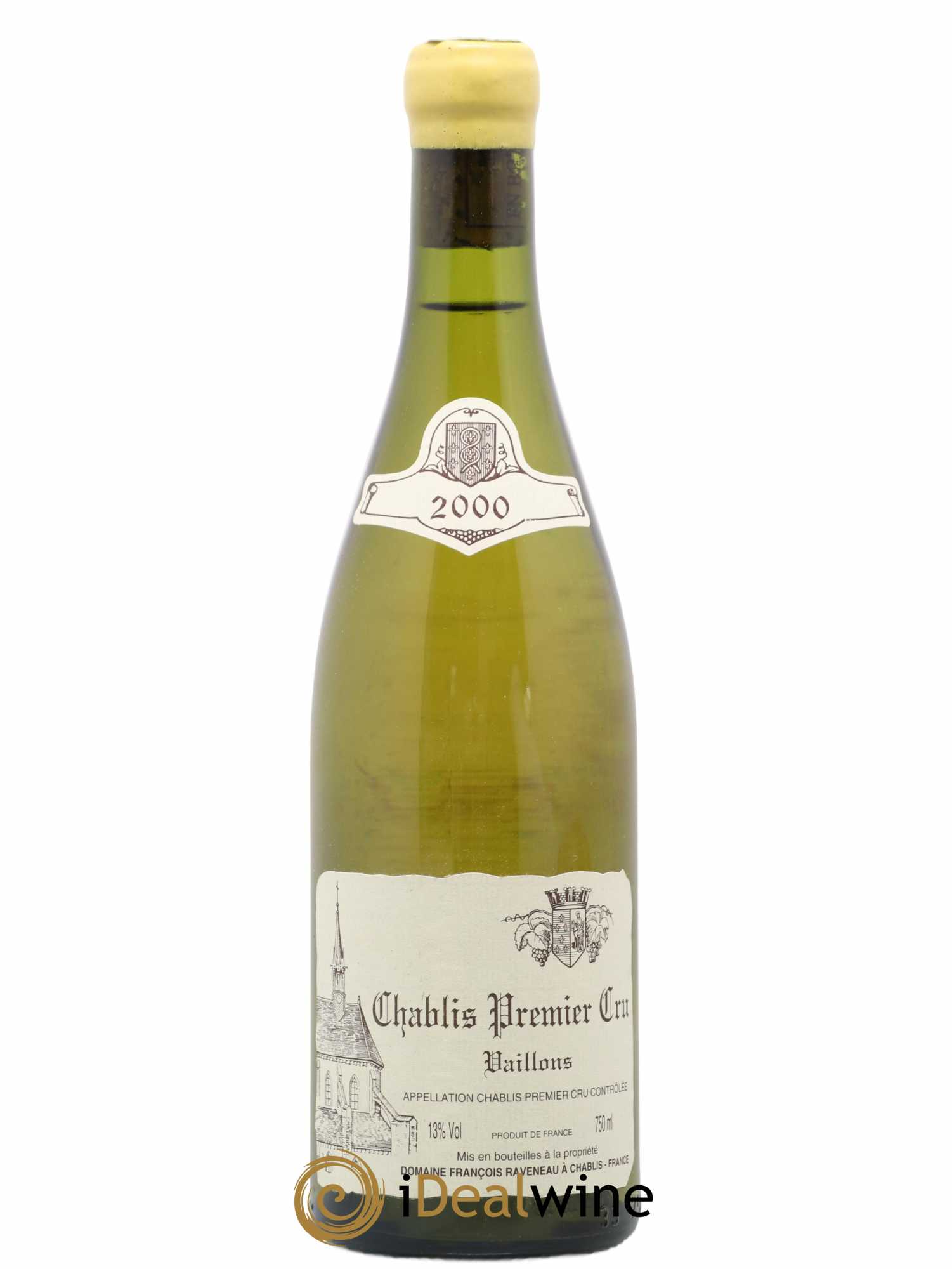 Chablis 1er Cru Vaillons Raveneau (Domaine) 2000 - Lot de 1 bouteille - 0