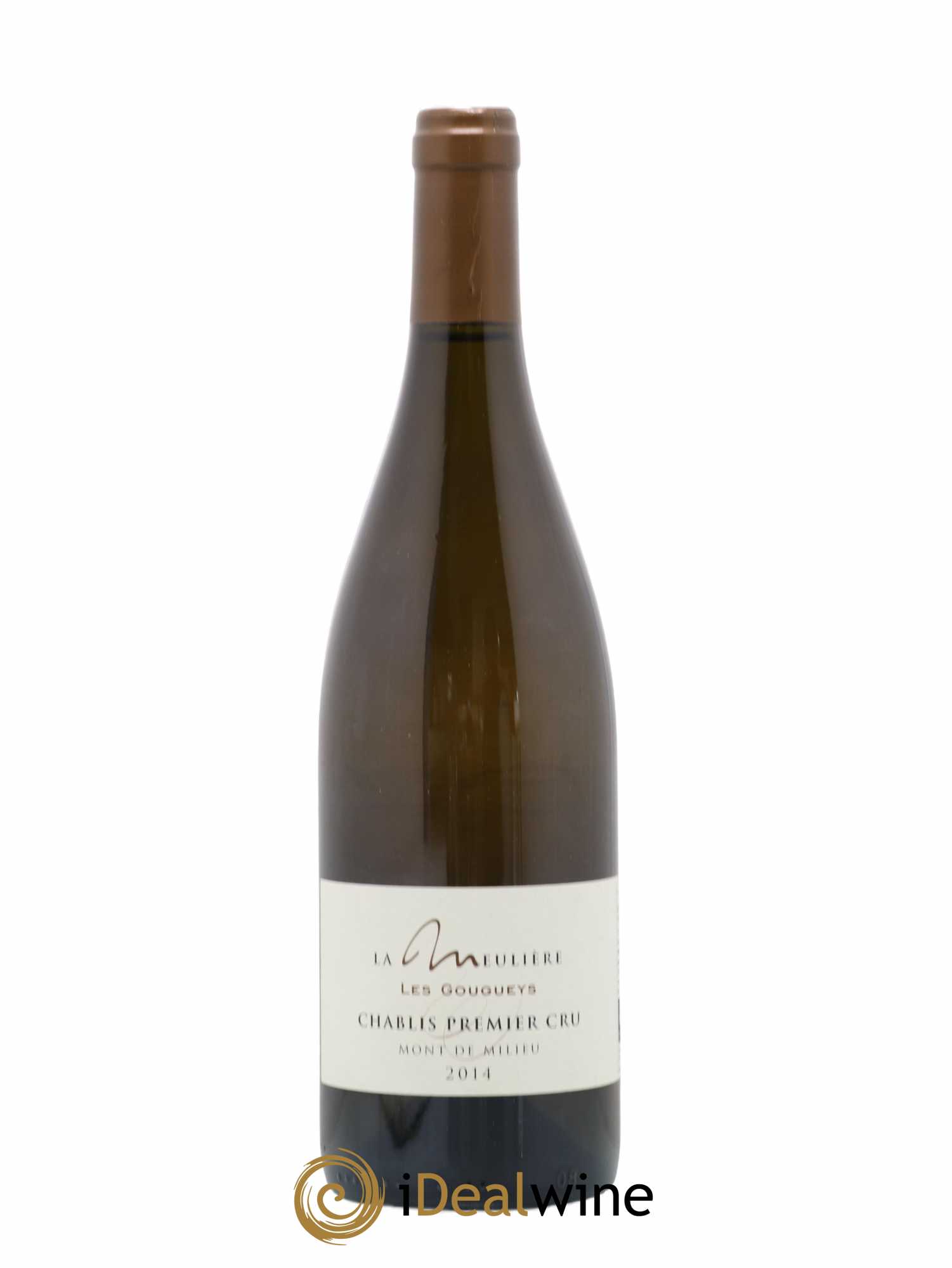 Chablis 1er Cru Mont de Milieu Les Gougueys La Meulière 2014 - Posten von 1 Flasche - 0