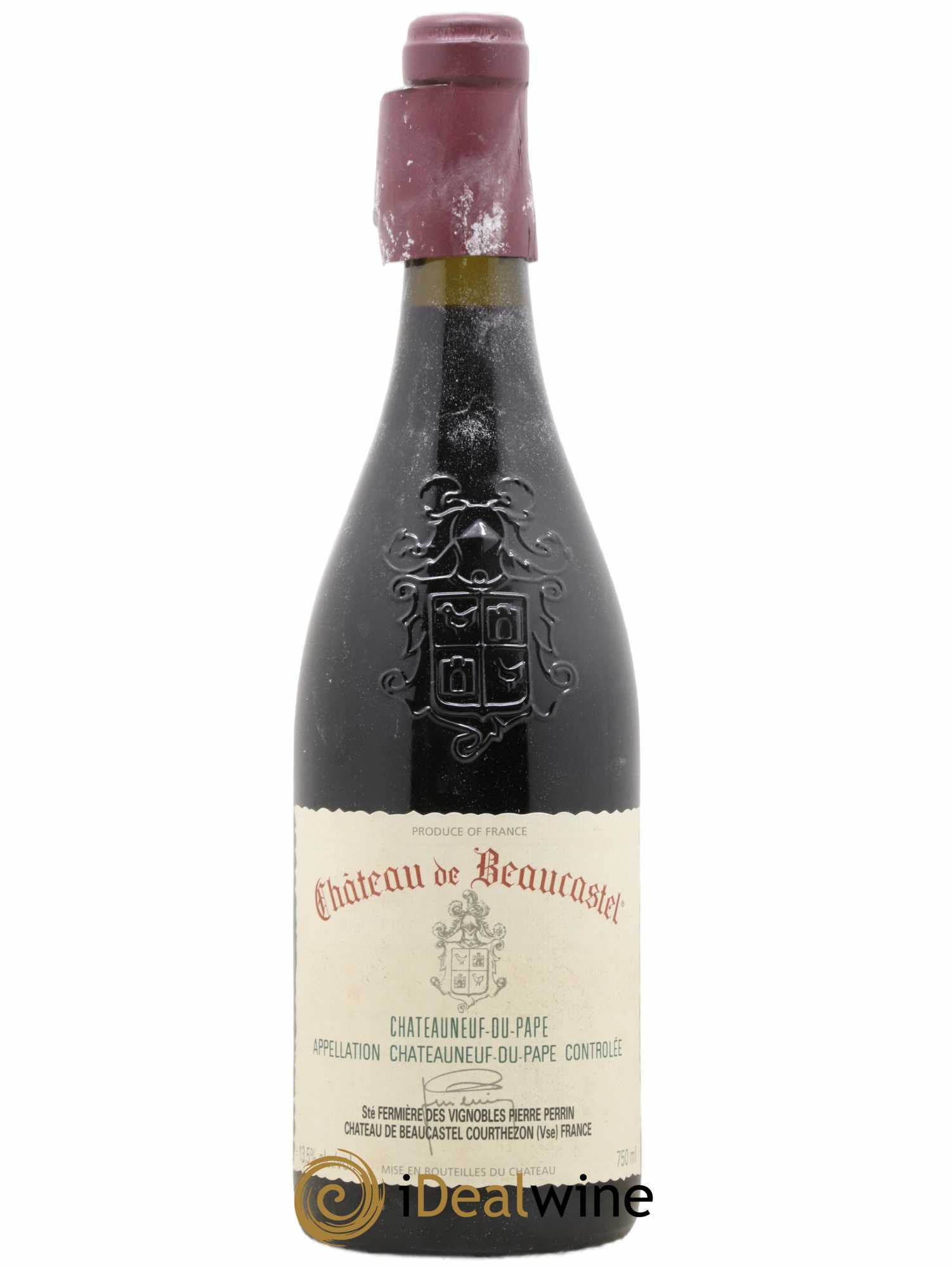 Châteauneuf-du-Pape Château de Beaucastel Famille Perrin 2000 - Lot de 1 bouteille - 0