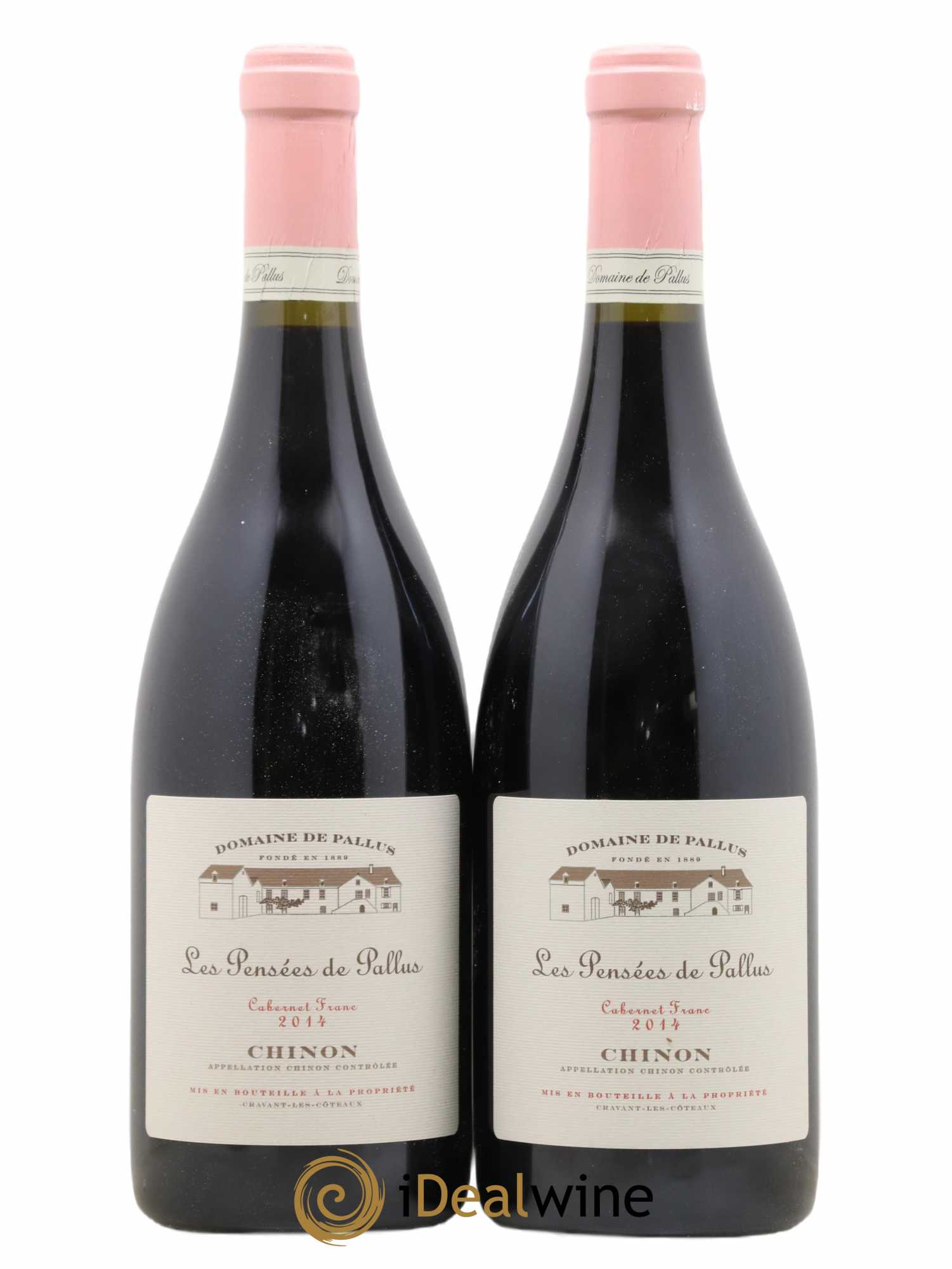 Chinon Les Pensées de Pallus 2014 - Posten von 2 Flaschen - 0