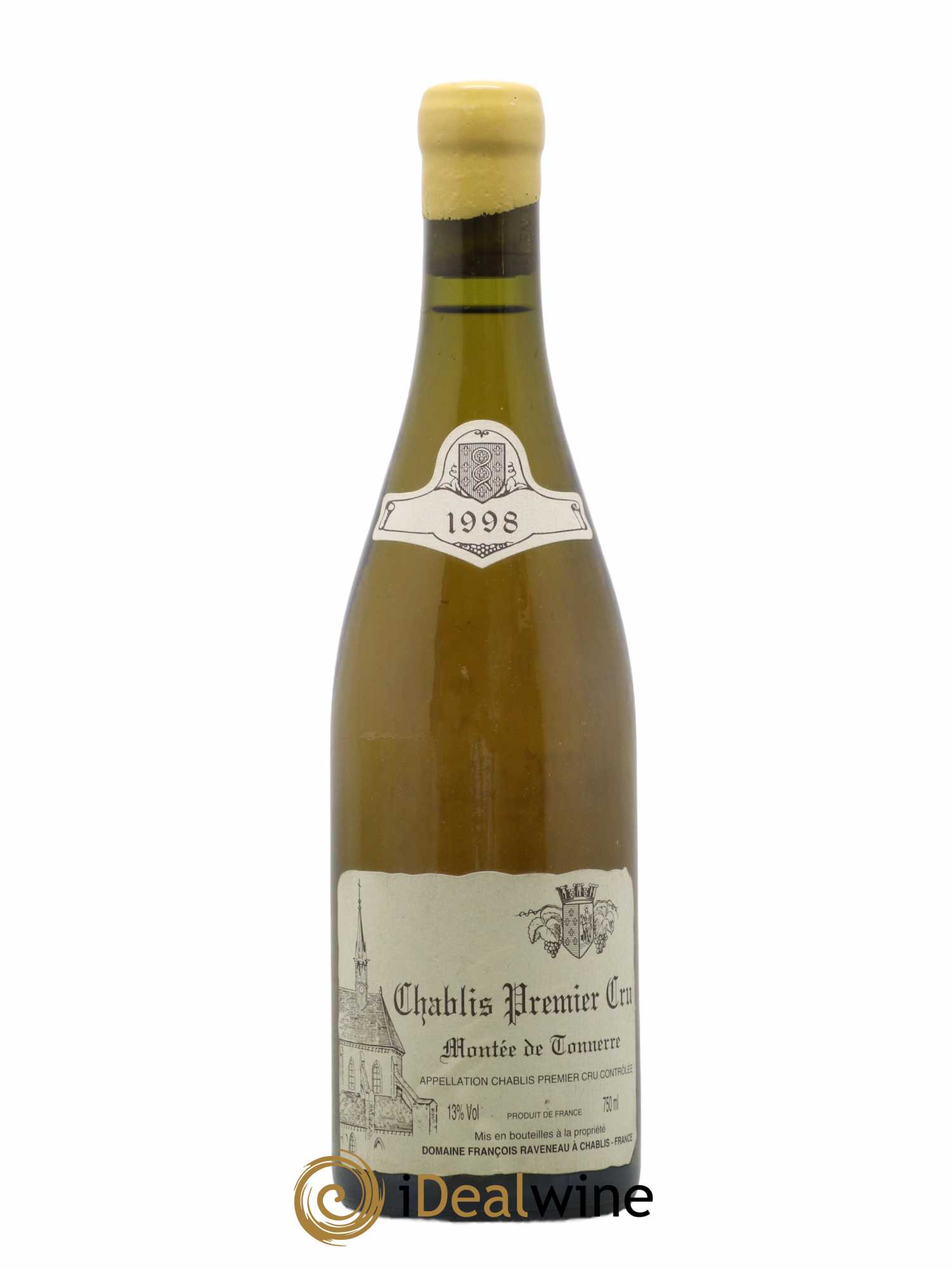 Chablis 1er Cru Montée de Tonnerre Raveneau (Domaine) 1998 - Lot de 1 bouteille - 0