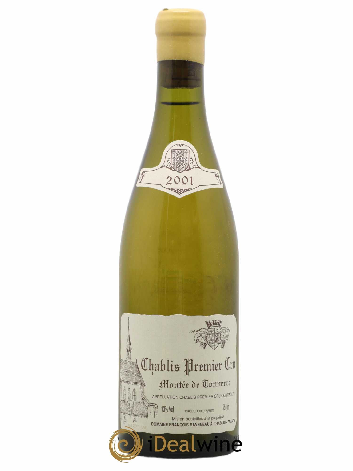 Chablis 1er Cru Montée de Tonnerre Raveneau (Domaine) 2001 - Lot de 1 bouteille - 0