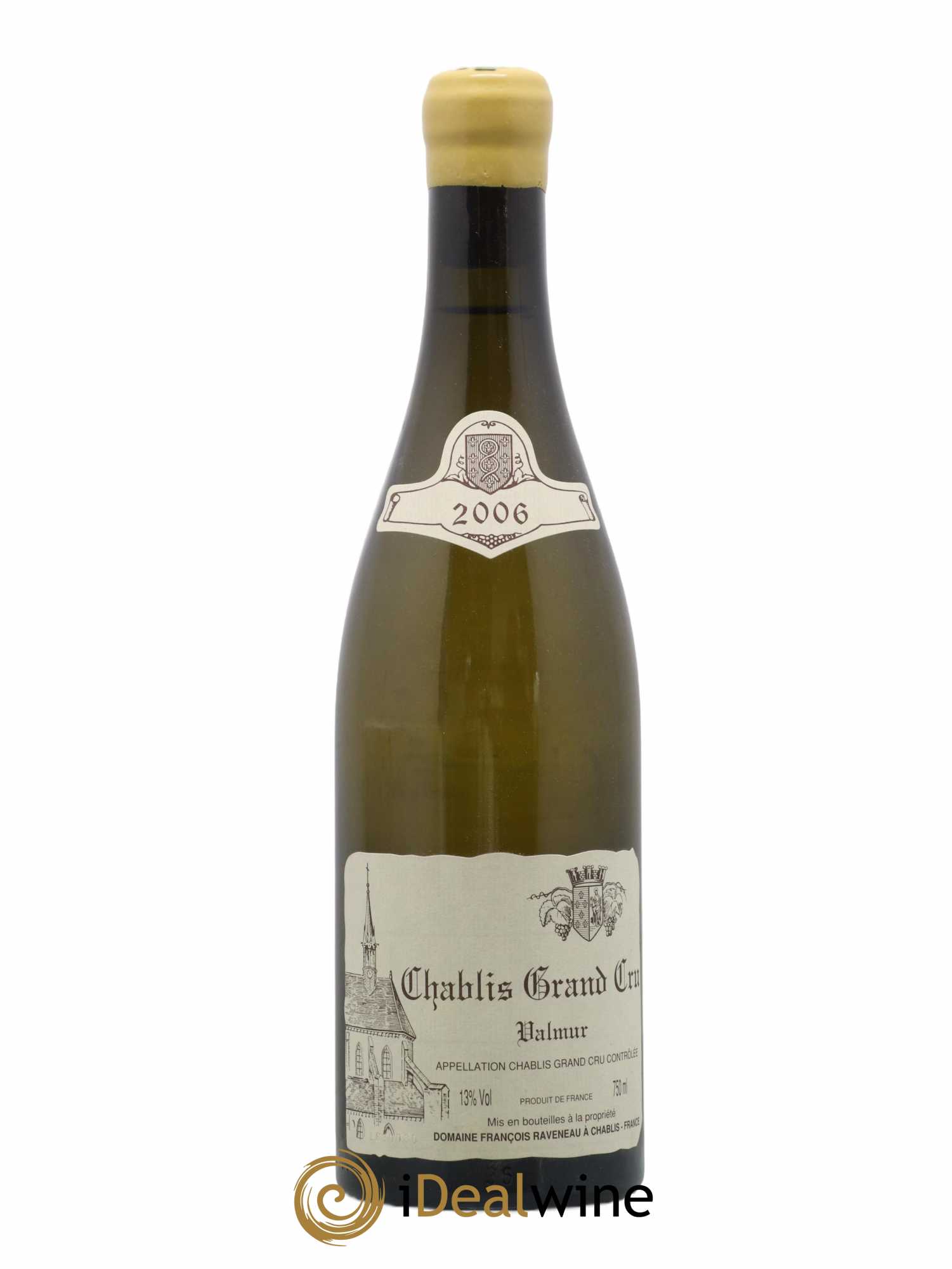 Chablis Grand Cru Valmur Raveneau (Domaine) 2006 - Lot de 1 bouteille - 0