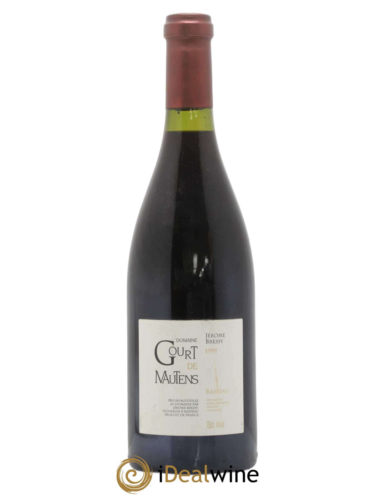Rasteau Domaine Gourt de Mautens 1999 - Lot de 1 bouteille - 0