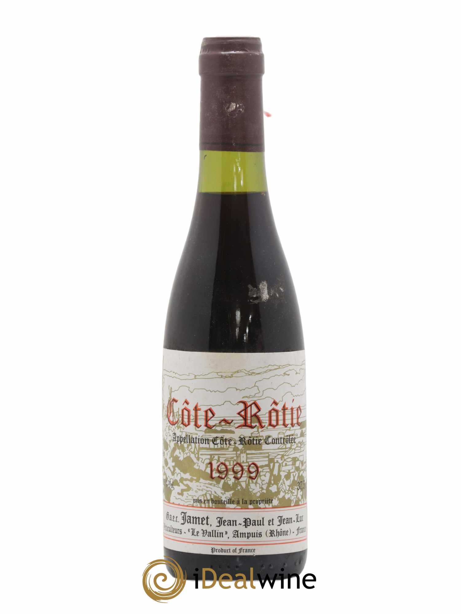 Côte-Rôtie Jamet (Domaine) 1999 - Lot de 1 demi bouteille - 0