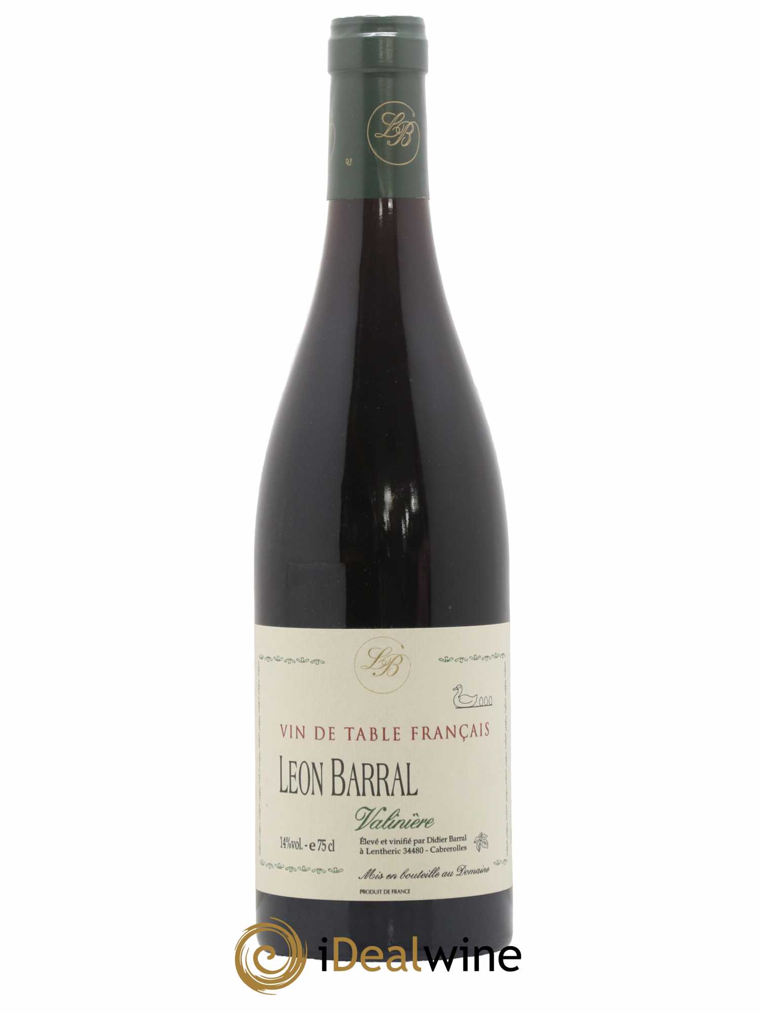 Vin de France Valinière Domaine Léon Barral 2000 - Lot of 1 bottle - 0