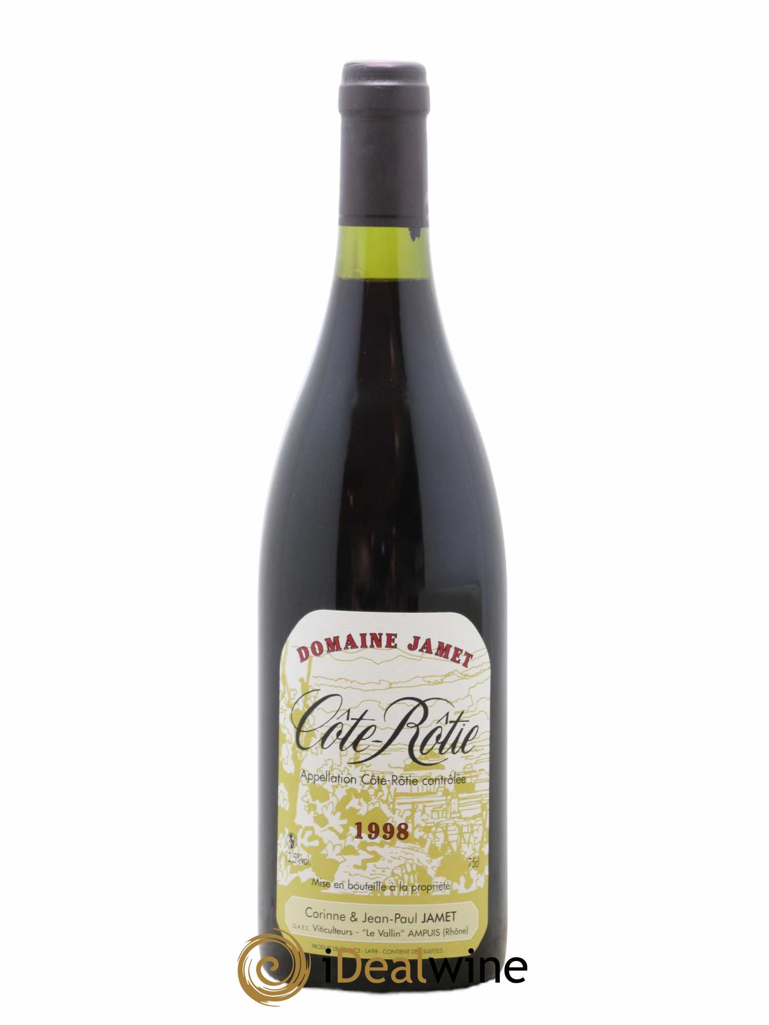 Côte-Rôtie Jamet (Domaine) 1998 - Lot de 1 bouteille - 0
