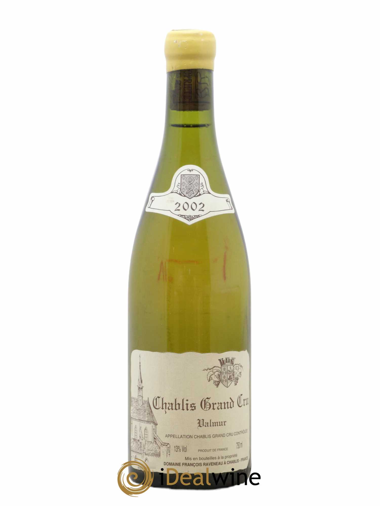 Chablis Grand Cru Valmur Raveneau (Domaine) 2002 - Lot de 1 bouteille - 0