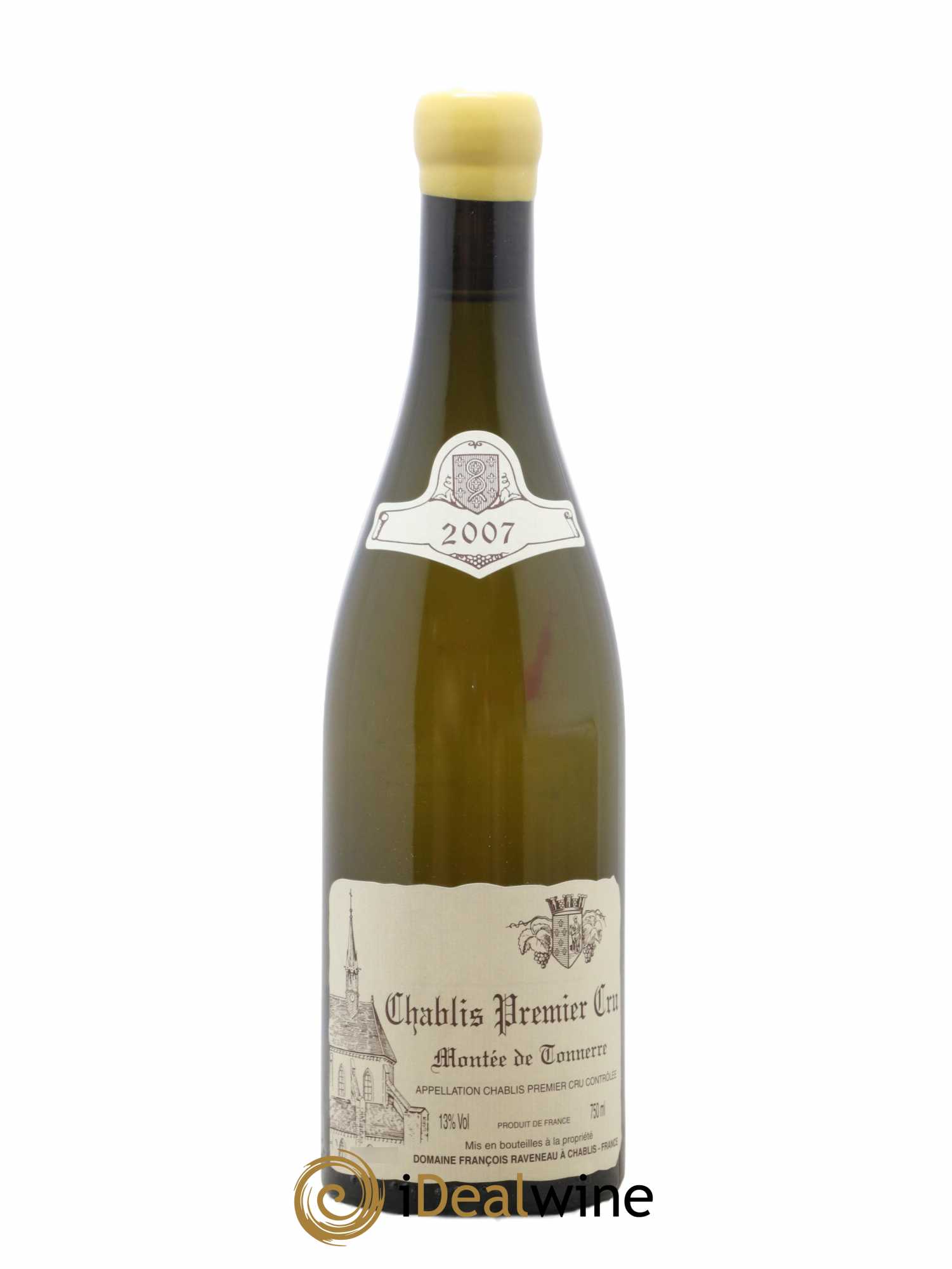 Chablis 1er Cru Montée de Tonnerre Raveneau (Domaine) 2007 - Lot de 1 bouteille - 0