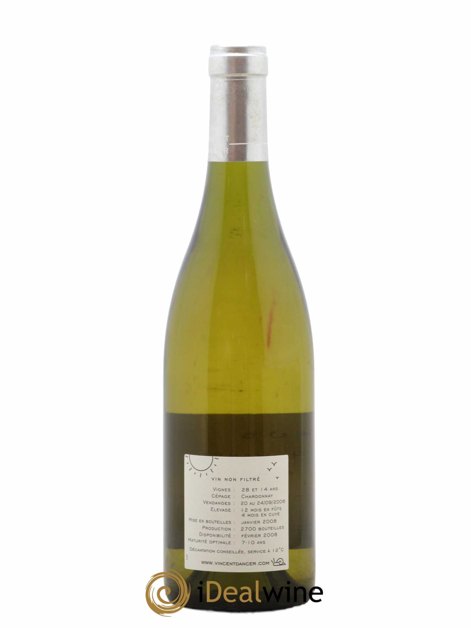 Chassagne-Montrachet 1er Cru La Romanée Vincent Dancer 2006 - Lot de 1 bouteille - 1