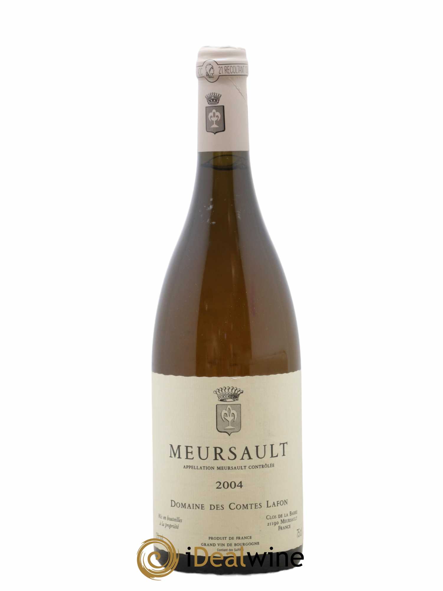 Meursault Comtes Lafon (Domaine des) 2004 - Lot de 1 bouteille - 0