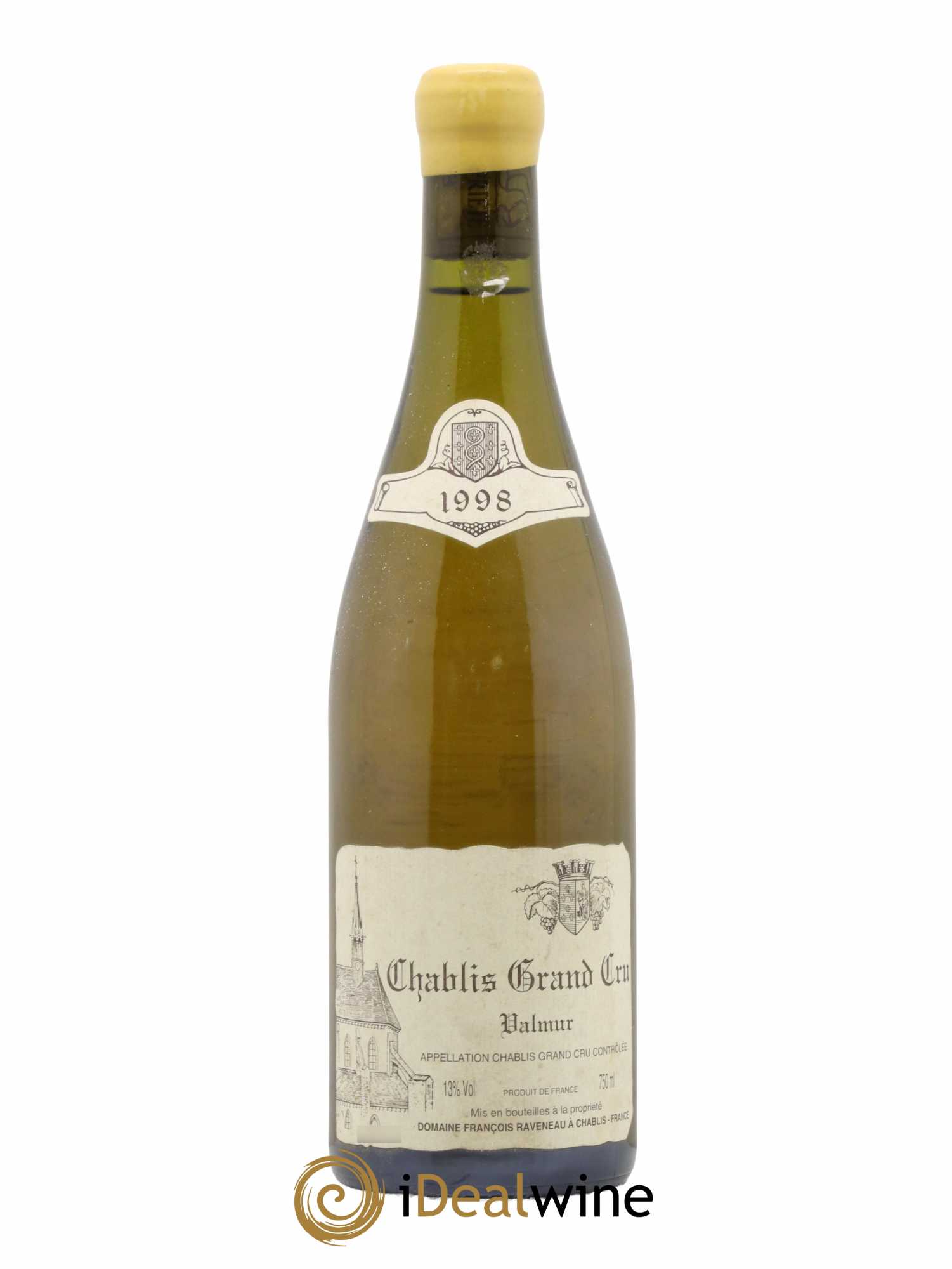 Chablis Grand Cru Valmur Raveneau (Domaine) 1998 - Lot de 1 bouteille - 0