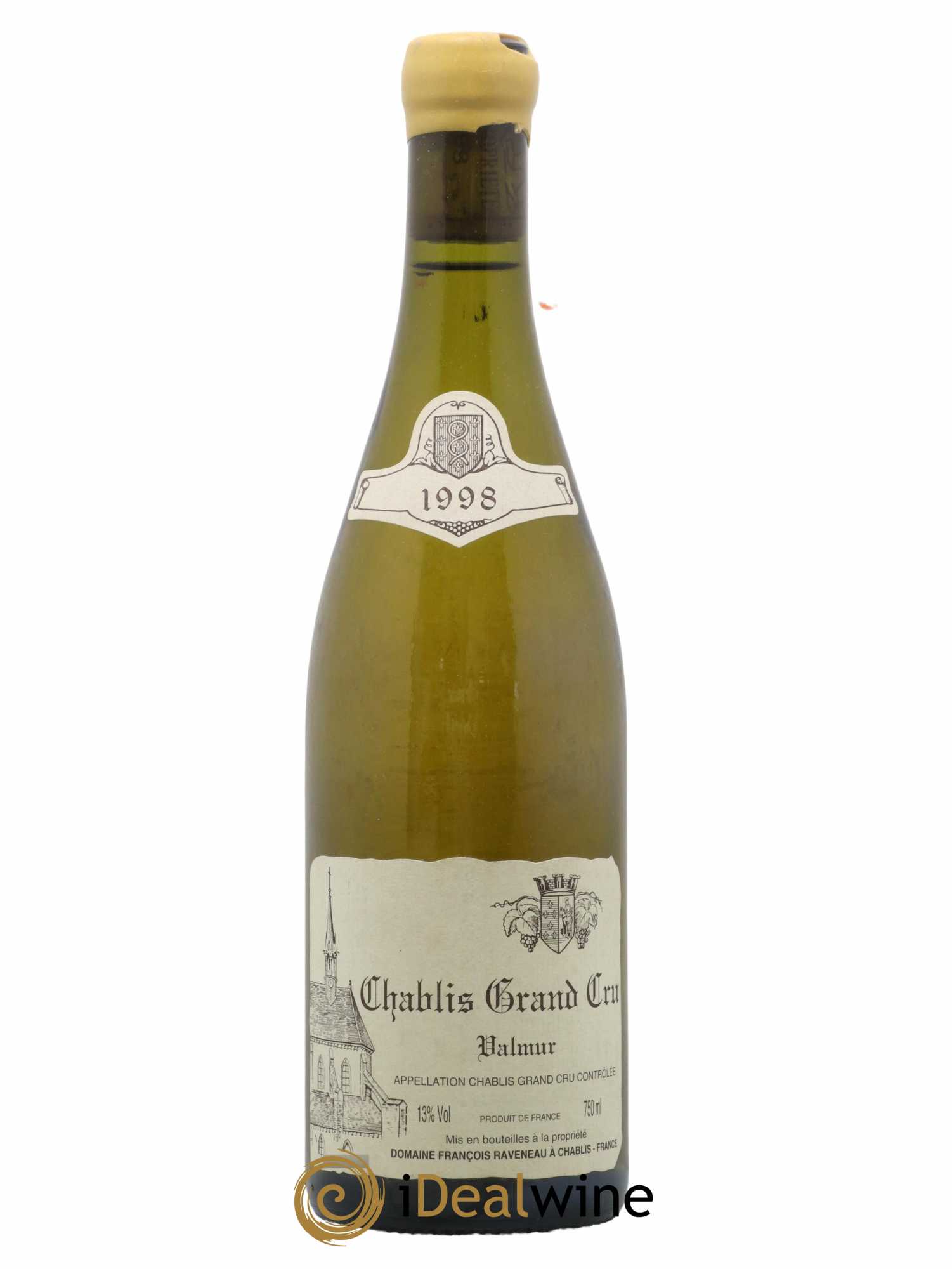Chablis Grand Cru Valmur Raveneau (Domaine) 1998 - Lot de 1 bouteille - 0
