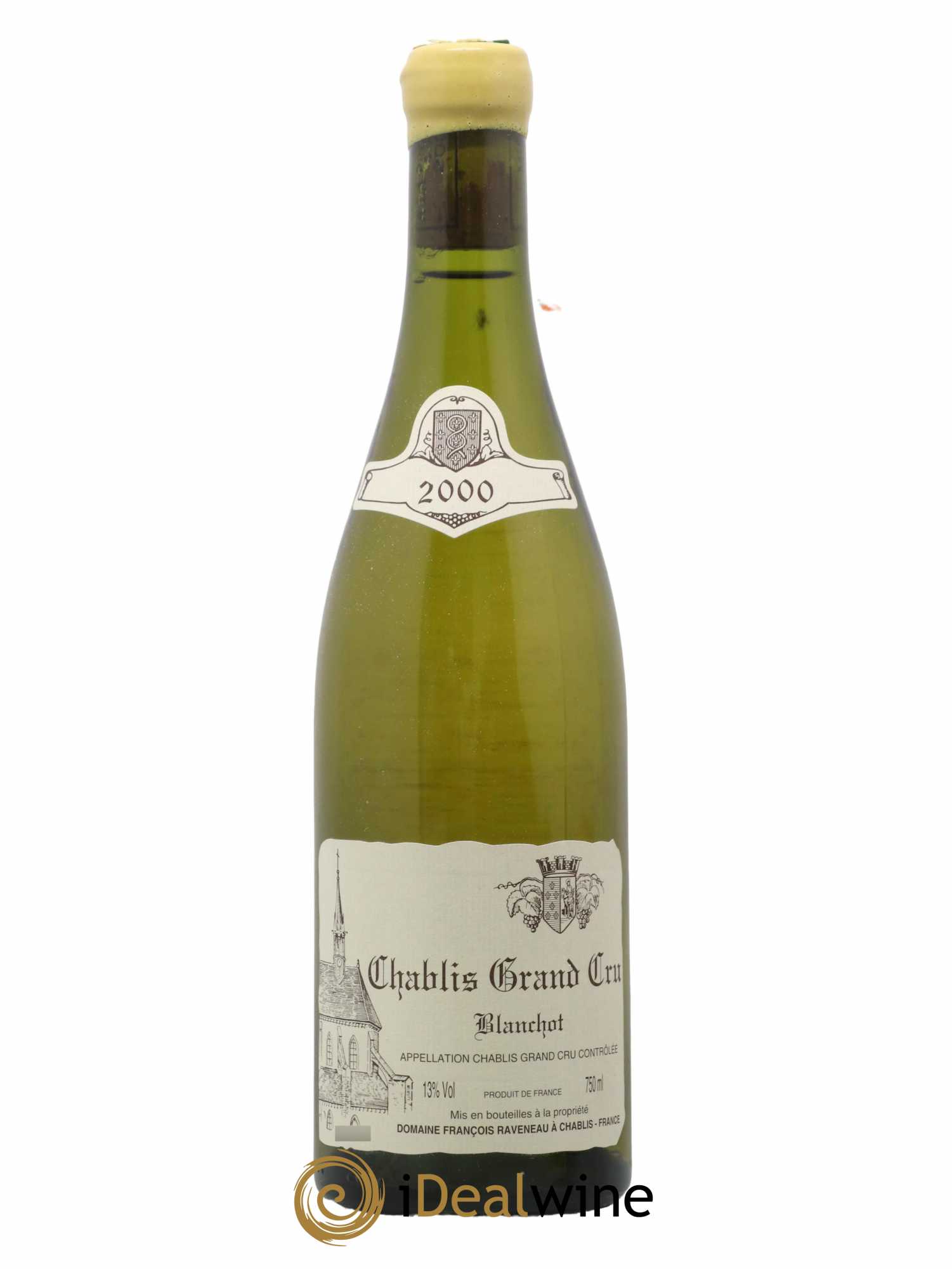 Chablis Grand Cru Blanchot Raveneau (Domaine) 2000 - Lot de 1 bouteille - 0