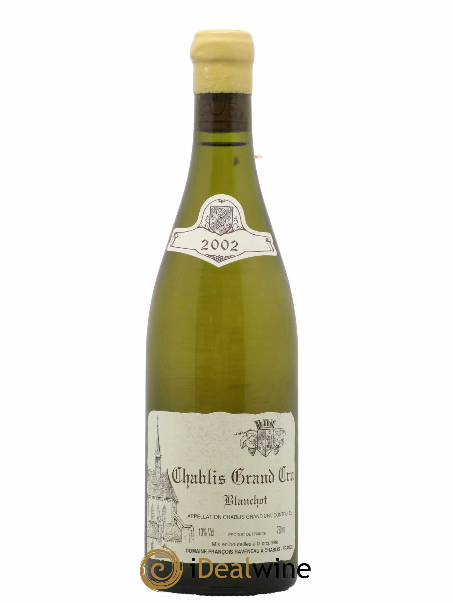 Chablis Grand Cru Blanchot Raveneau (Domaine) 2002 - Lot de 1 bouteille - 0