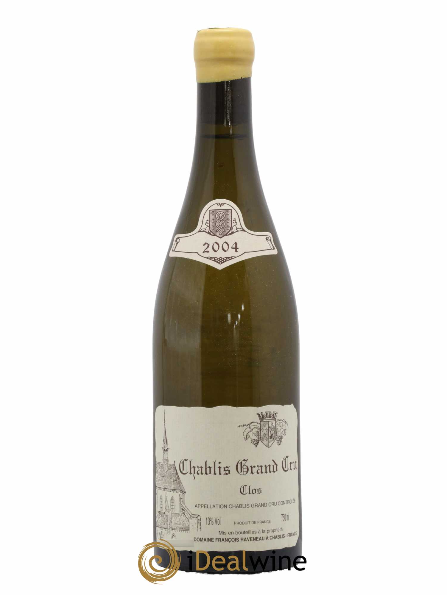 Chablis Grand Cru Clos Raveneau (Domaine) 2004 - Posten von 1 Flasche - 0