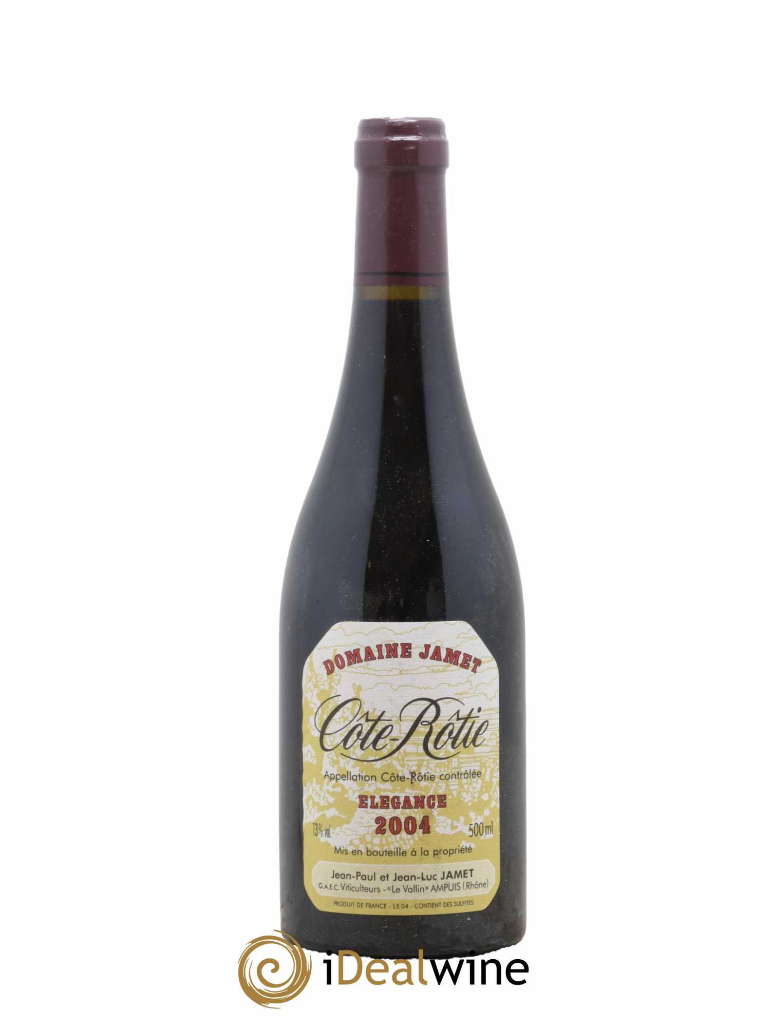 Côte-Rôtie Elégance Jamet (Domaine) 50 Cl 2004 - Lot de 1 bouteille - 0