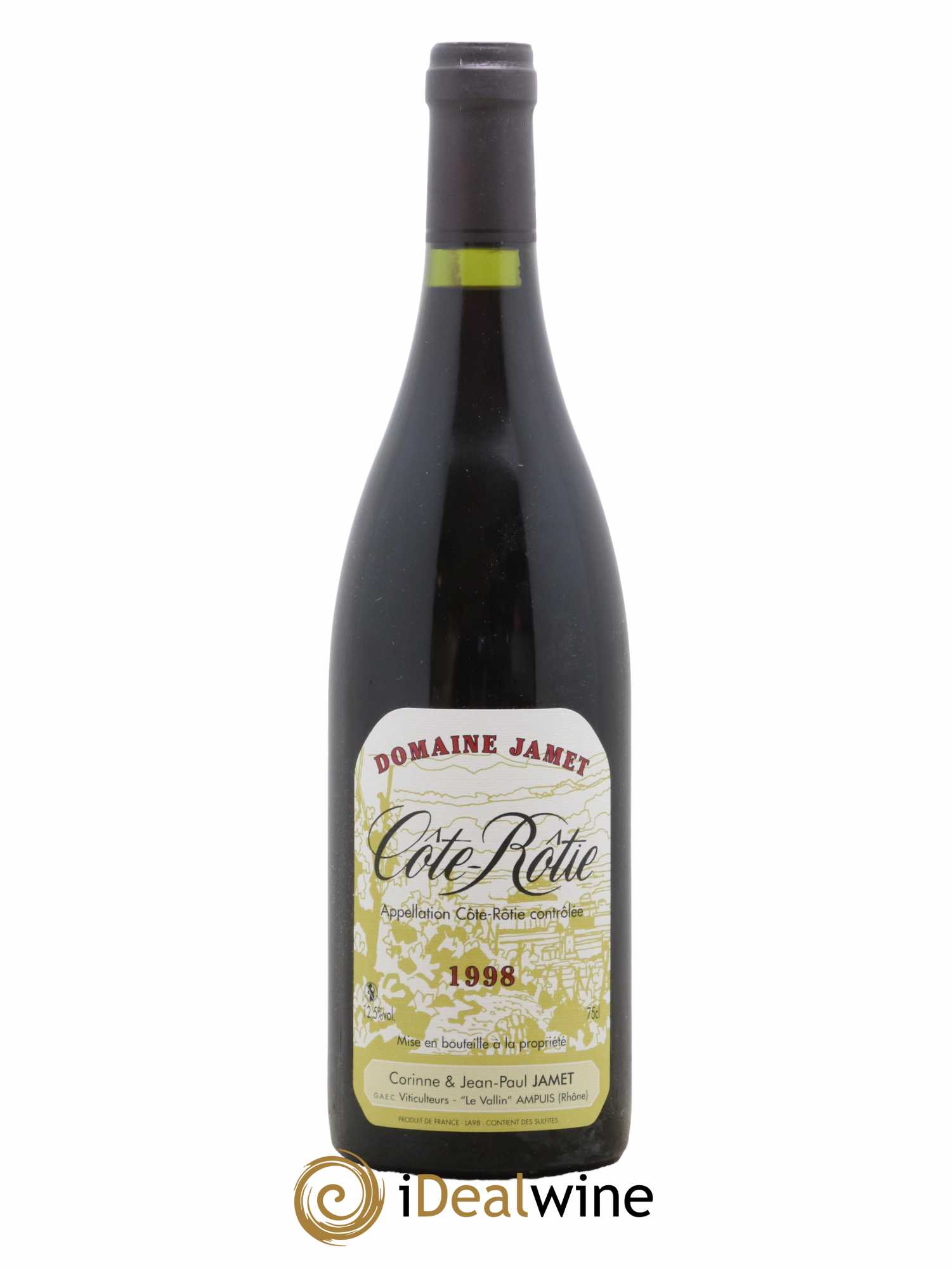 Côte-Rôtie Jamet (Domaine) 1998 - Lot de 1 bouteille - 0