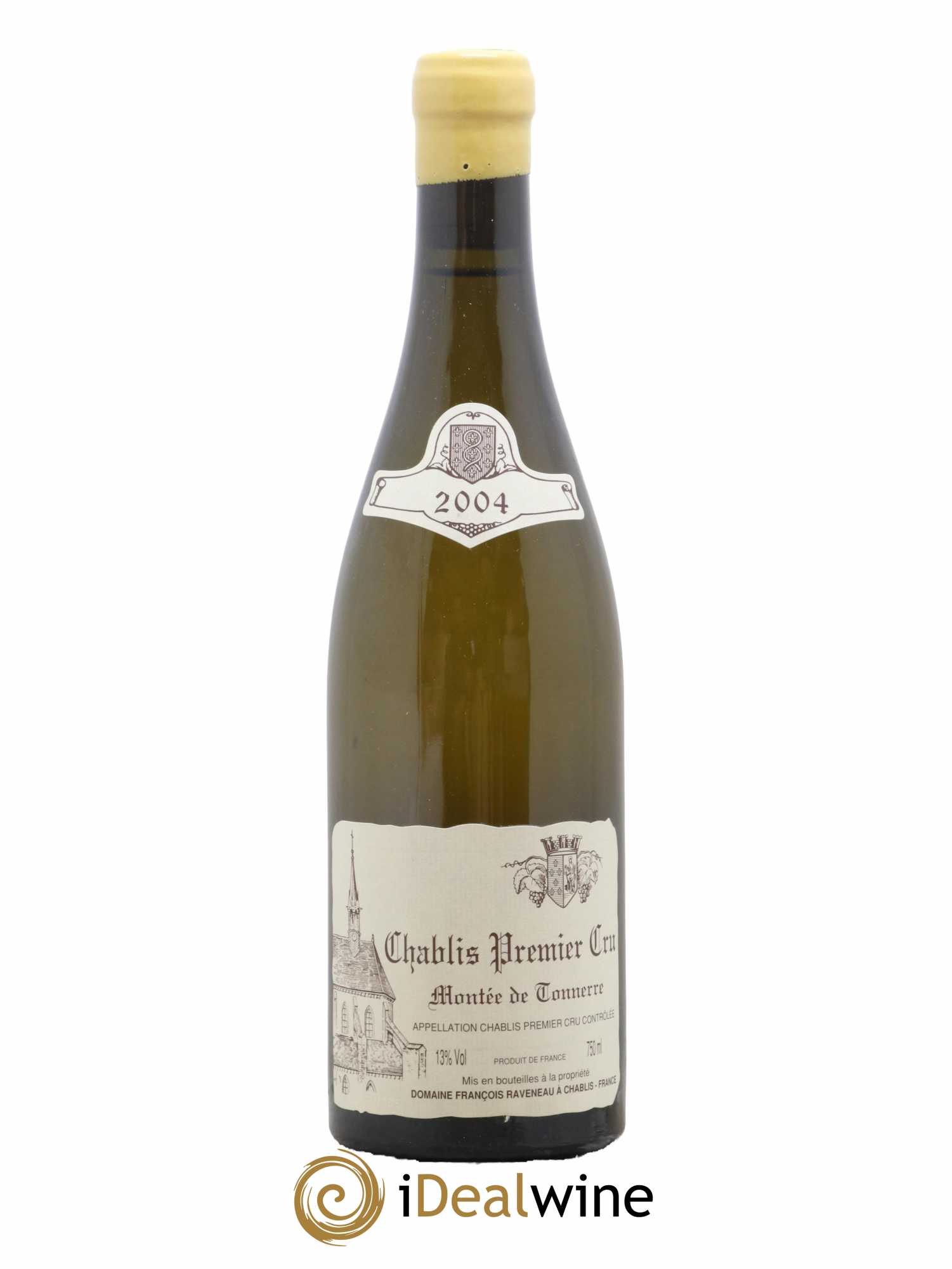 Chablis 1er Cru Montée de Tonnerre Raveneau (Domaine) 2004 - Lot de 1 bouteille - 0