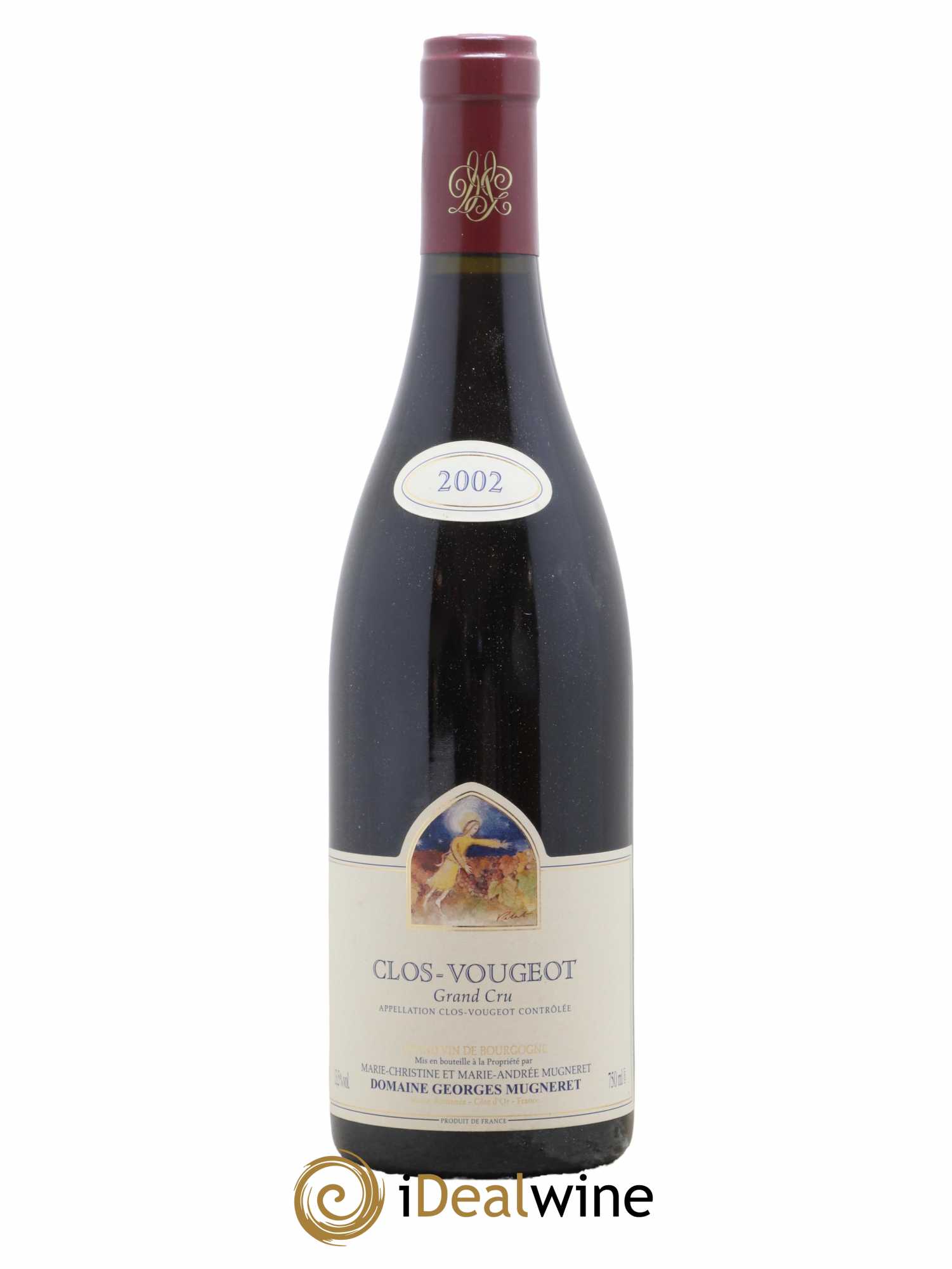 Clos de Vougeot Grand Cru Georges Mugneret-Gibourg (Domaine) 2002 - Lot de 1 bouteille - 0