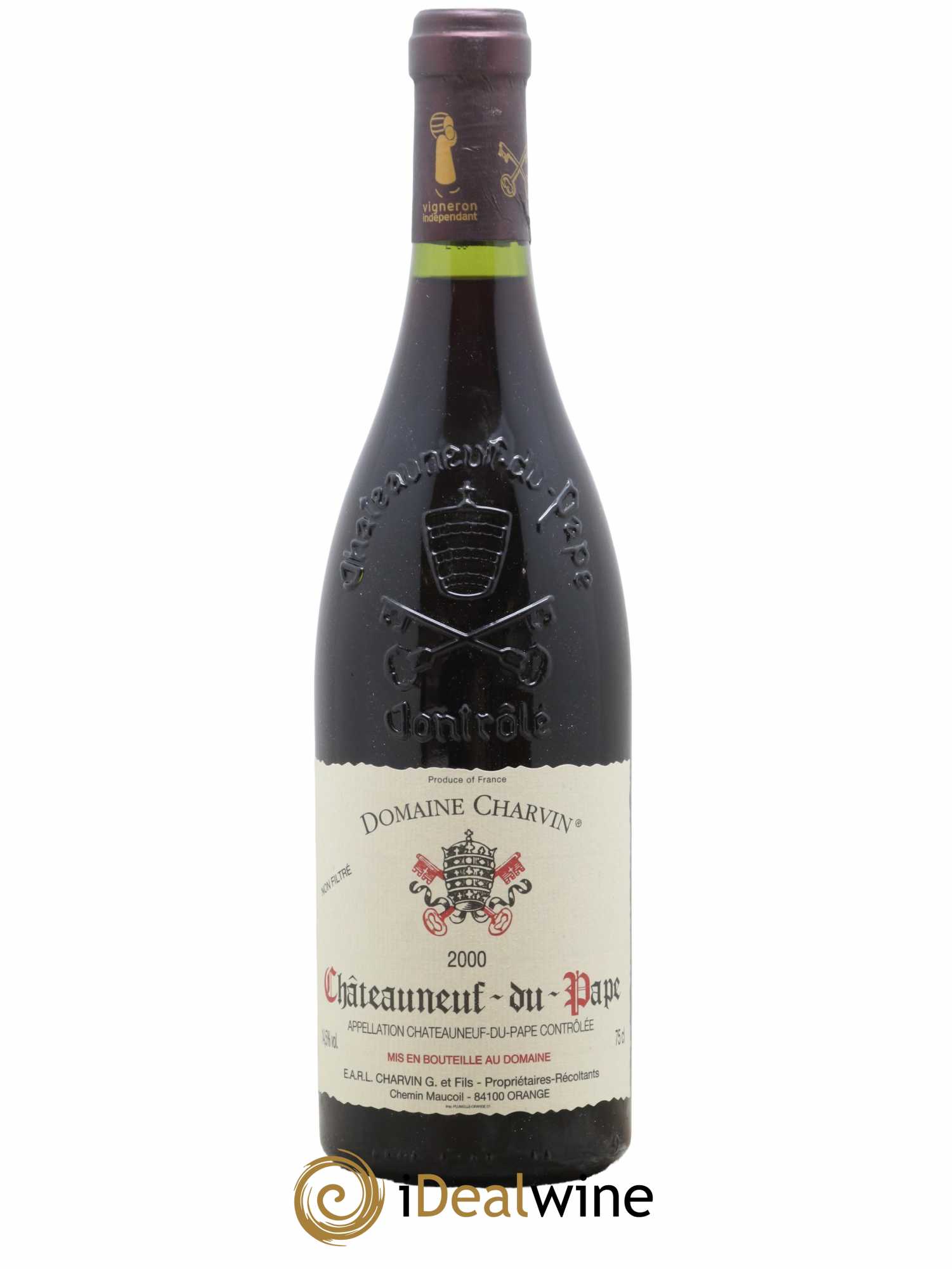 Châteauneuf-du-Pape Charvin (Domaine) 2000 - Lot de 1 bouteille - 0