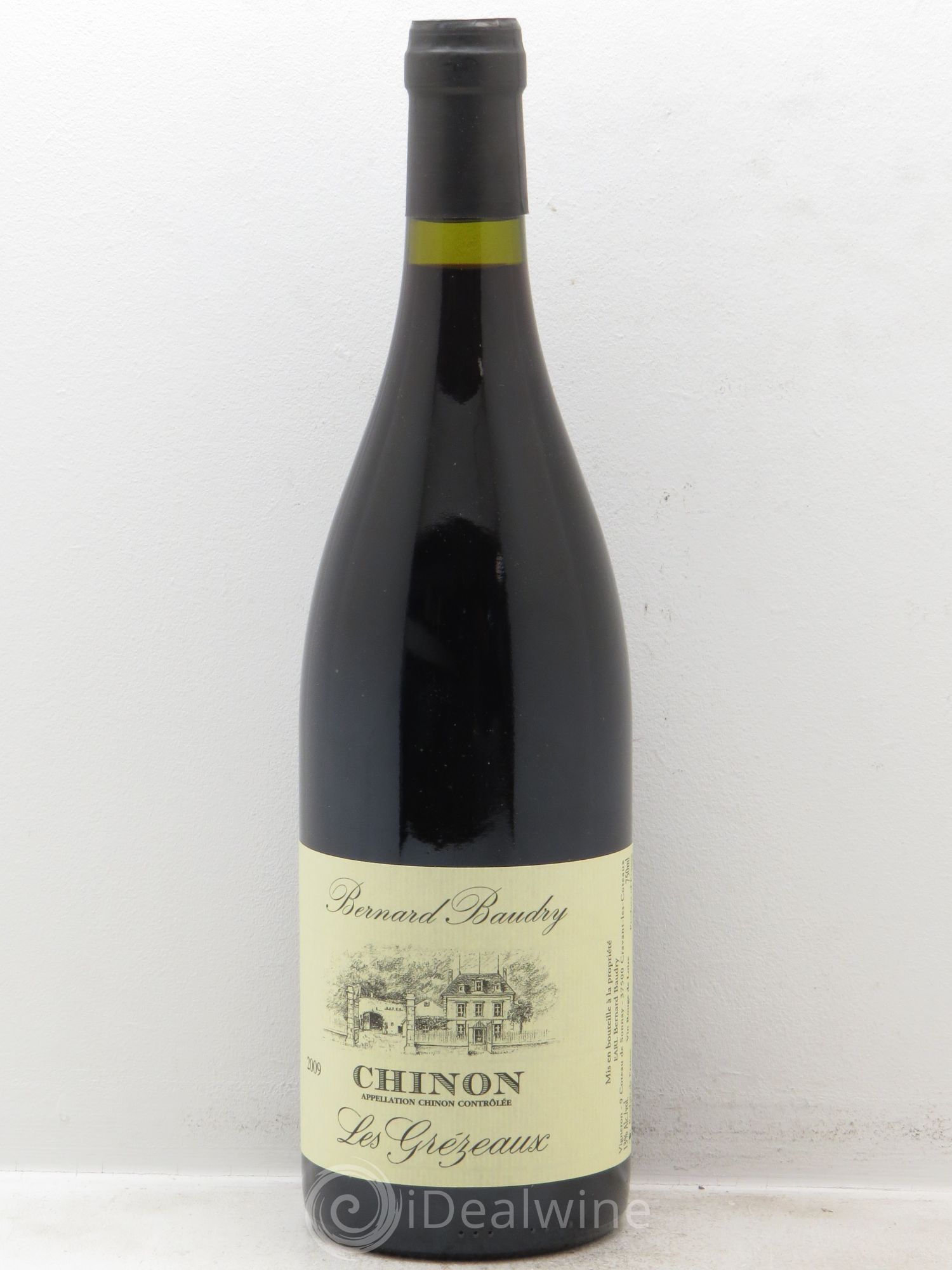 Chinon Bernard Baudry "Les Grézeaux" 2009 - Lot de 1 bouteille - 0