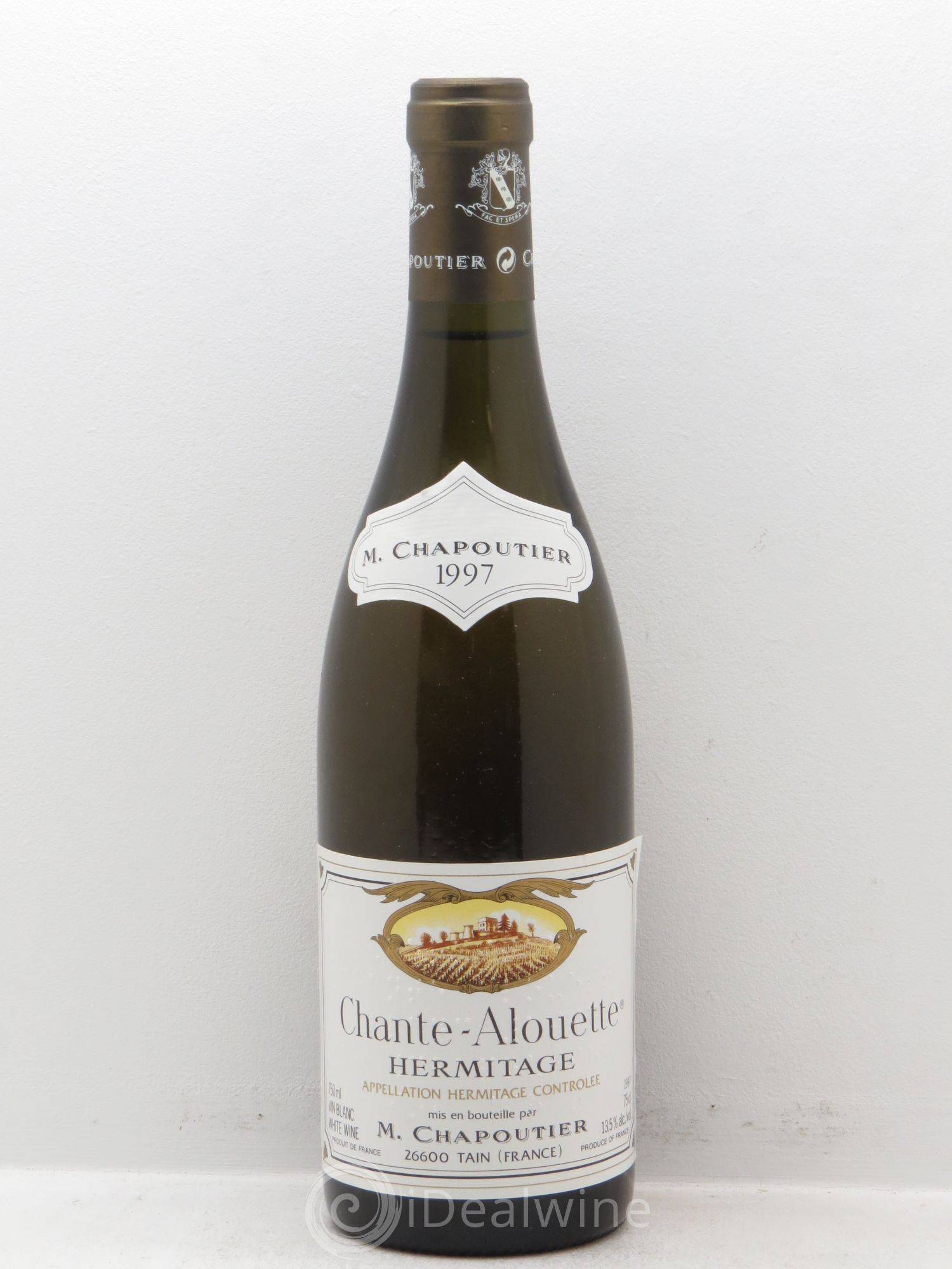 Hermitage Chante Alouette Chapoutier 1997 - Lot de 1 bouteille - 0