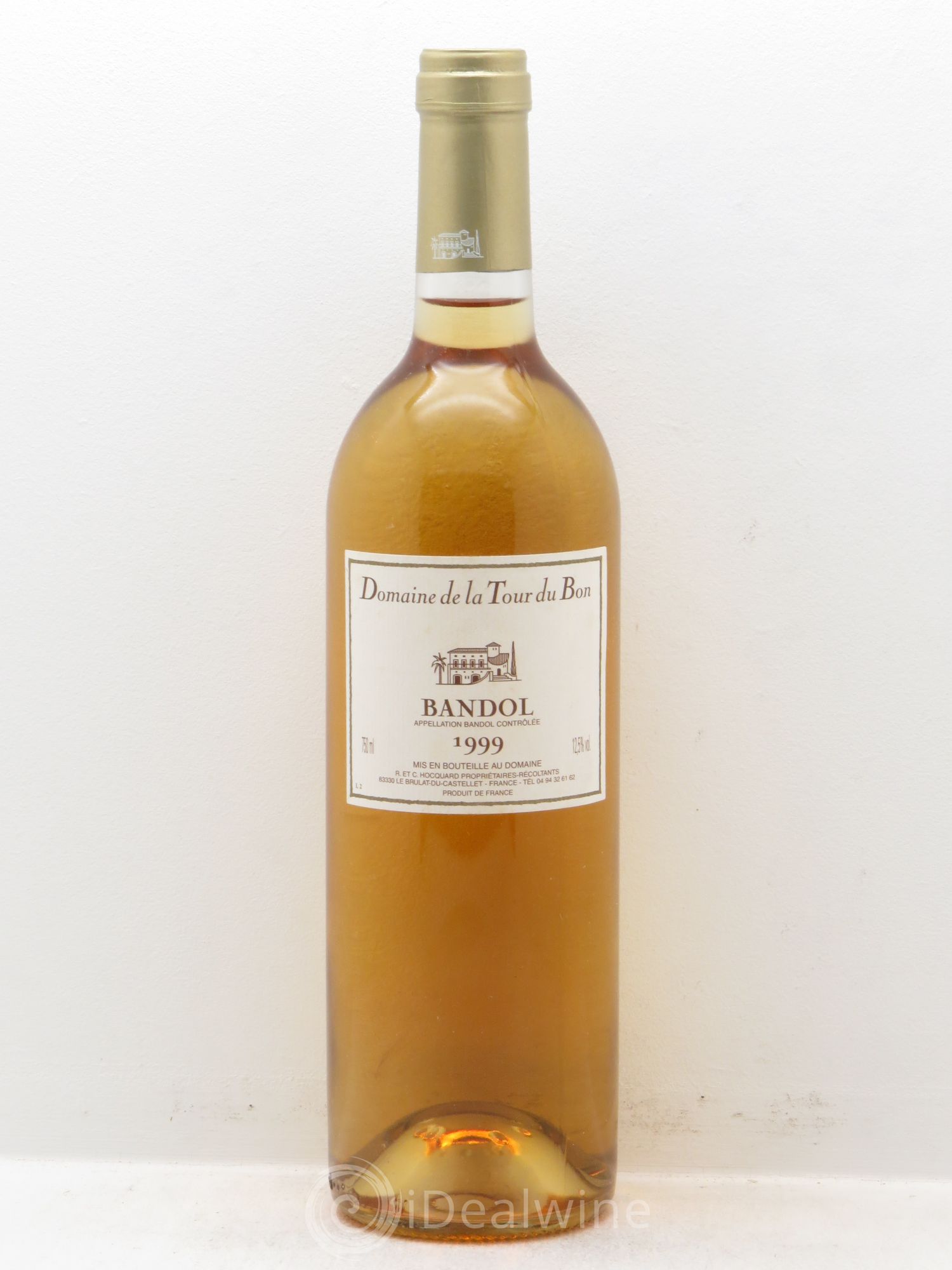 Bandol Domaine de la Tour du Bon R et C Hocouard 1999 - Posten von 1 Flasche - 0