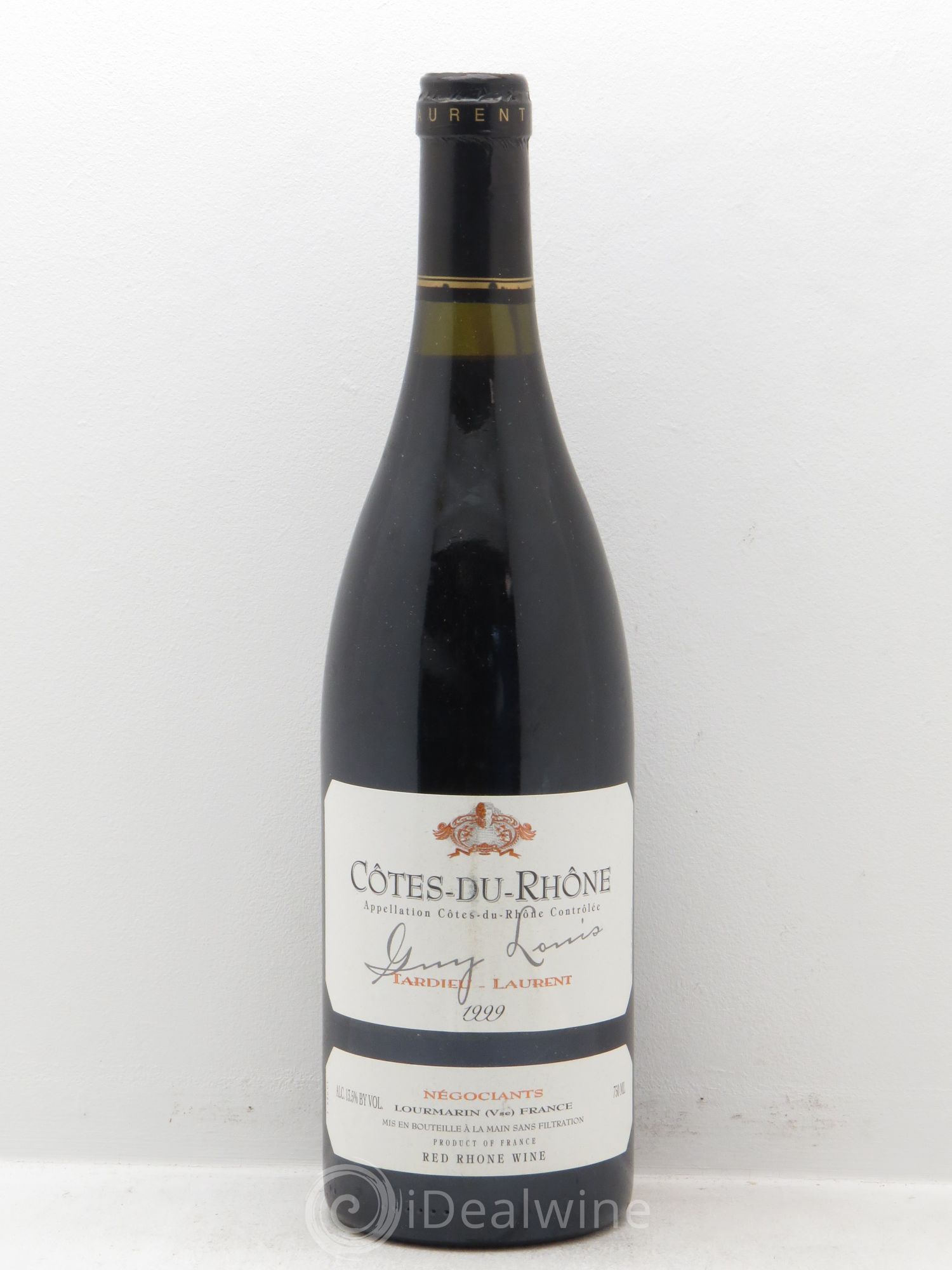 Côtes-du-Rhône Cuvée Guy Louis Tardieu Laurent 1999 - Posten von 1 Flasche - 0
