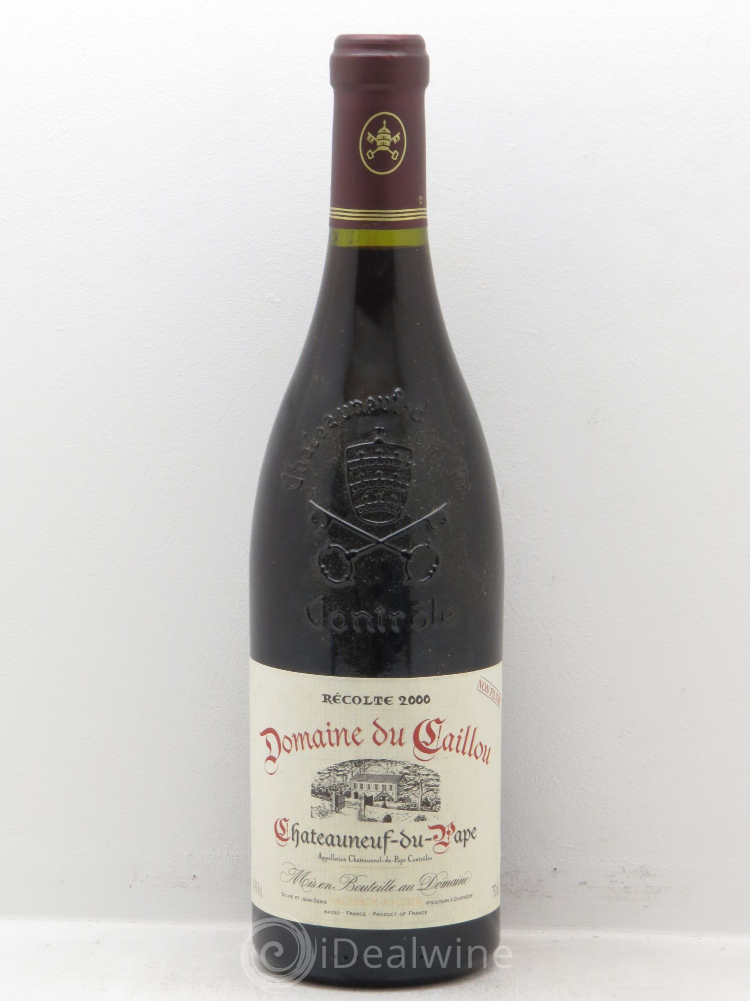 Châteauneuf-du-Pape Le Clos du Caillou "Tradition" Earl Pouizon.Vacheron 2000 - Posten von 1 Flasche - 0