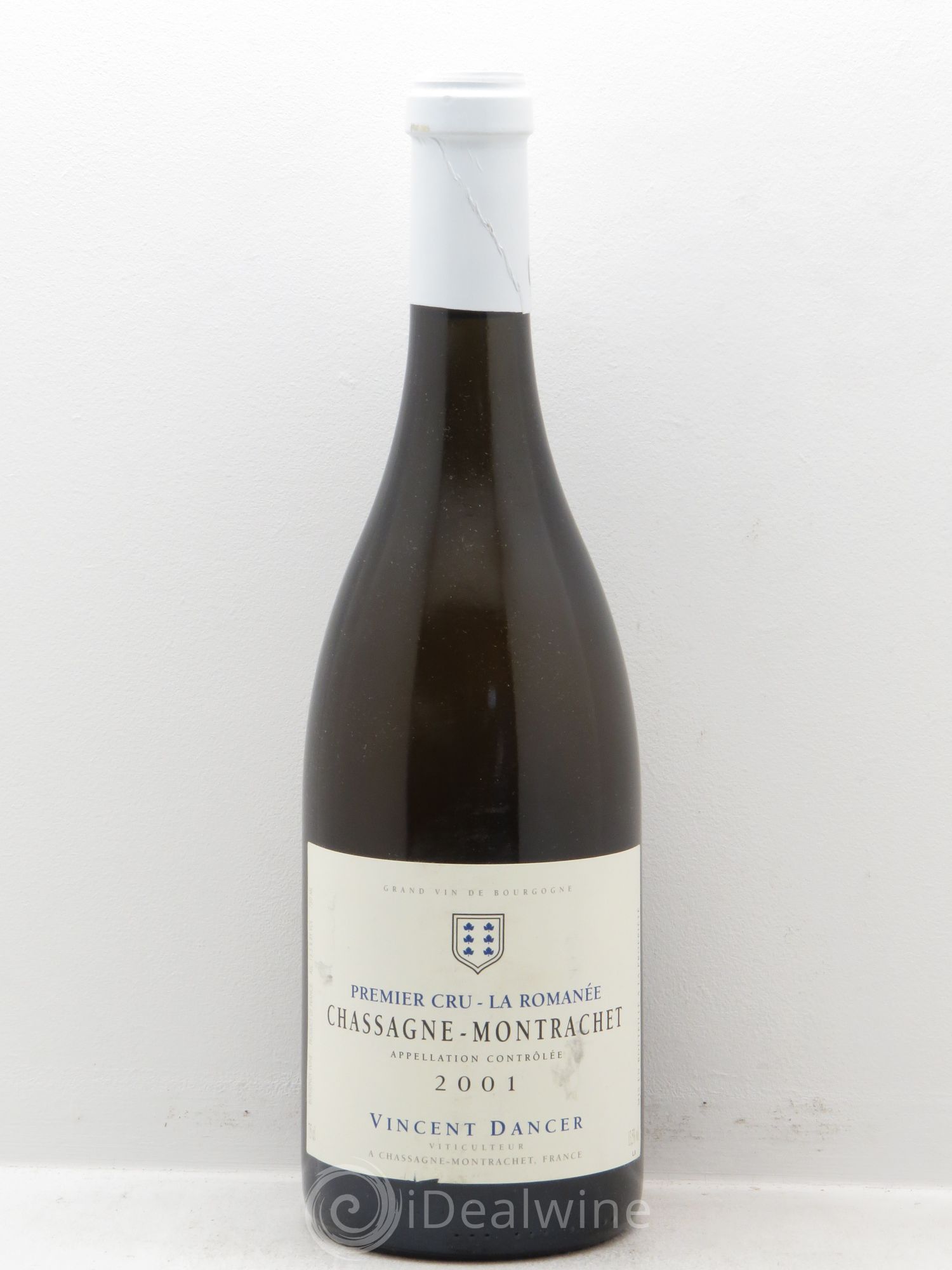 Chassagne-Montrachet 1er Cru La Romanée Vincent Dancer 2001 - Lot de 1 bouteille - 0