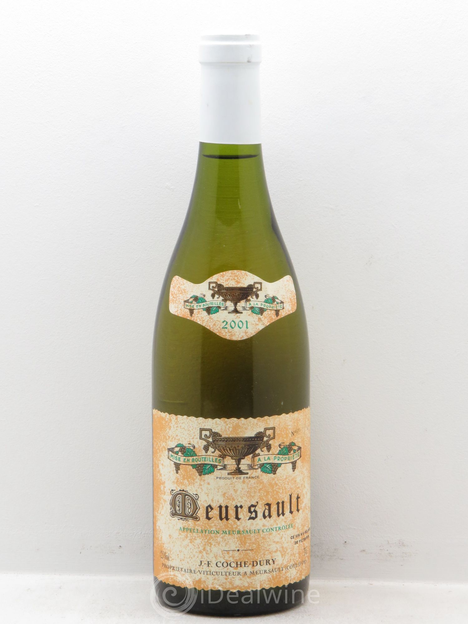 Meursault Coche Dury (Domaine) 2001 - Lot de 1 bouteille - 0