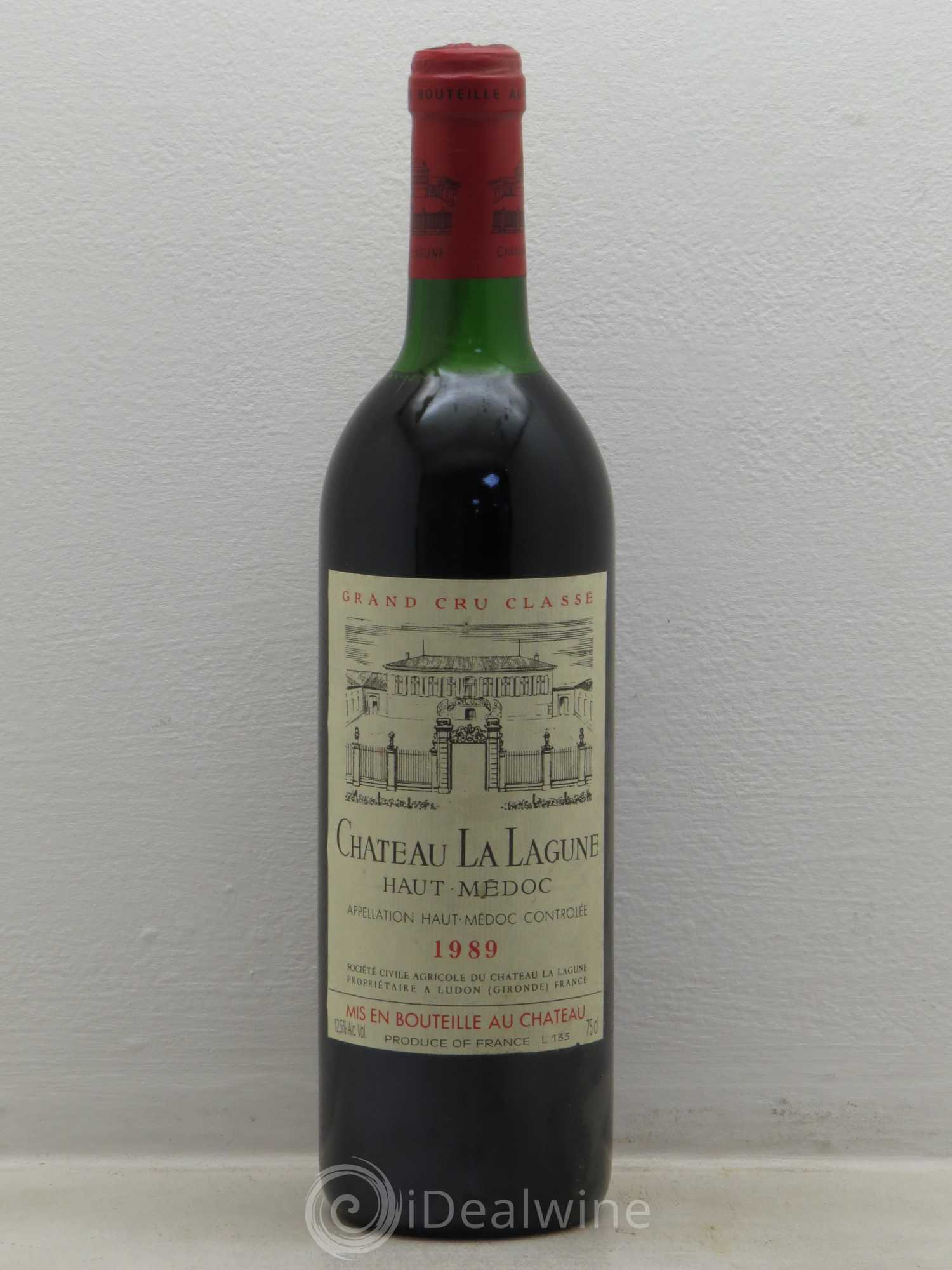 Château la Lagune 3ème Grand Cru Classé 1989 - Lot de 1 bouteille - 0