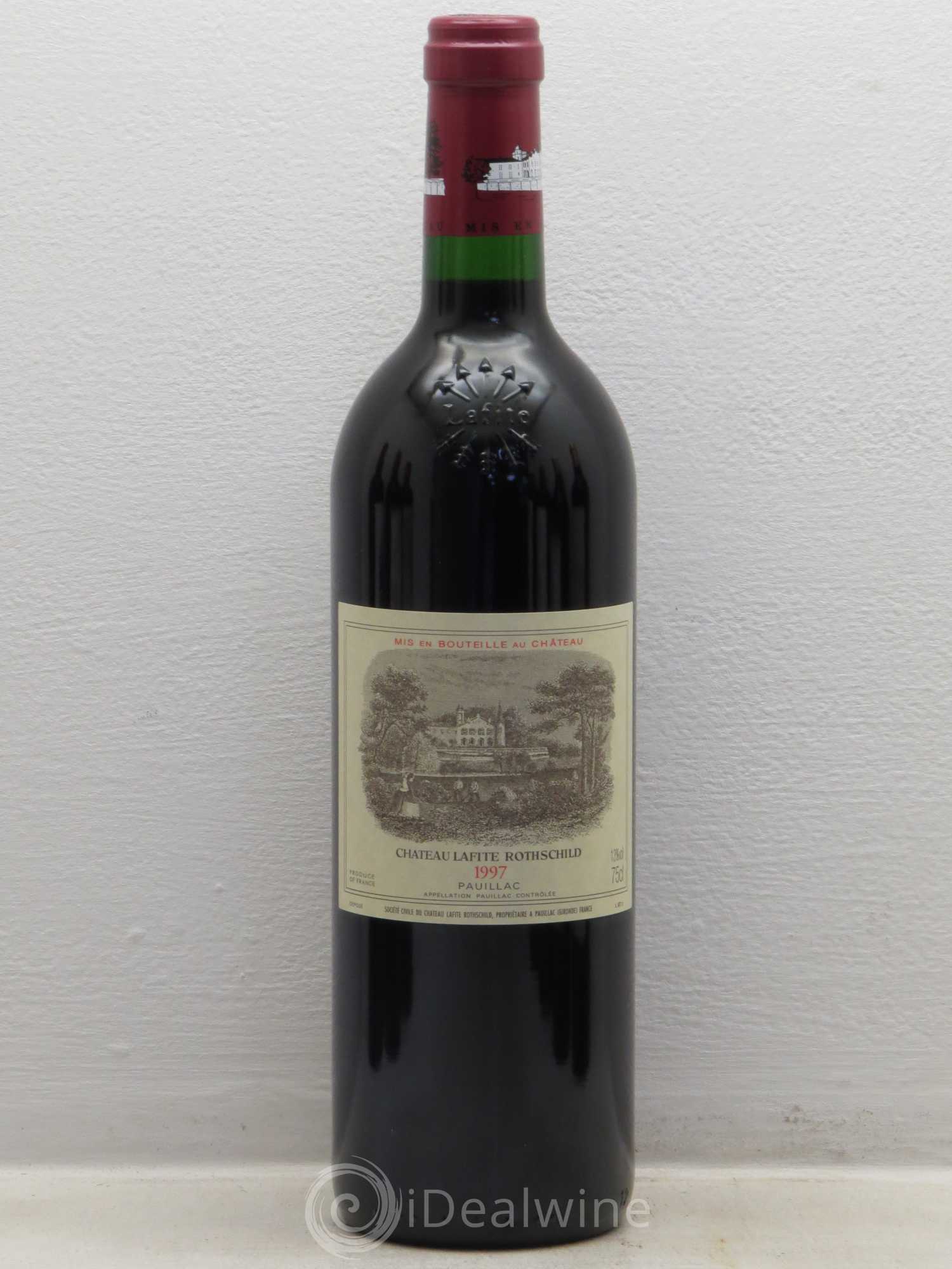 Caisse Duclot 9btes :1 Latour, 1 Lafite Rothschild, 1 Haut Brion, 1 Margaux, 1 Mouton Rothschild, 1 Petrus, 1 Cheval Blanc, 1 Ausone, 1 Mission Haut Brion 1997 - Posten von 1 Flasche - 2