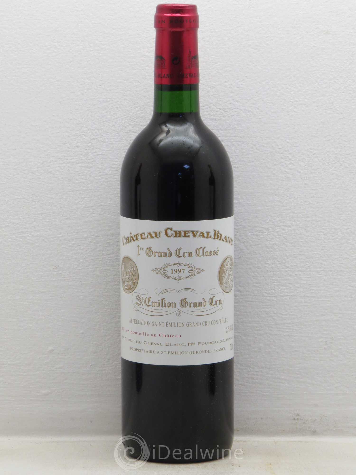 Caisse Duclot 9btes :1 Latour, 1 Lafite Rothschild, 1 Haut Brion, 1 Margaux, 1 Mouton Rothschild, 1 Petrus, 1 Cheval Blanc, 1 Ausone, 1 Mission Haut Brion 1997 - Posten von 1 Flasche - 7