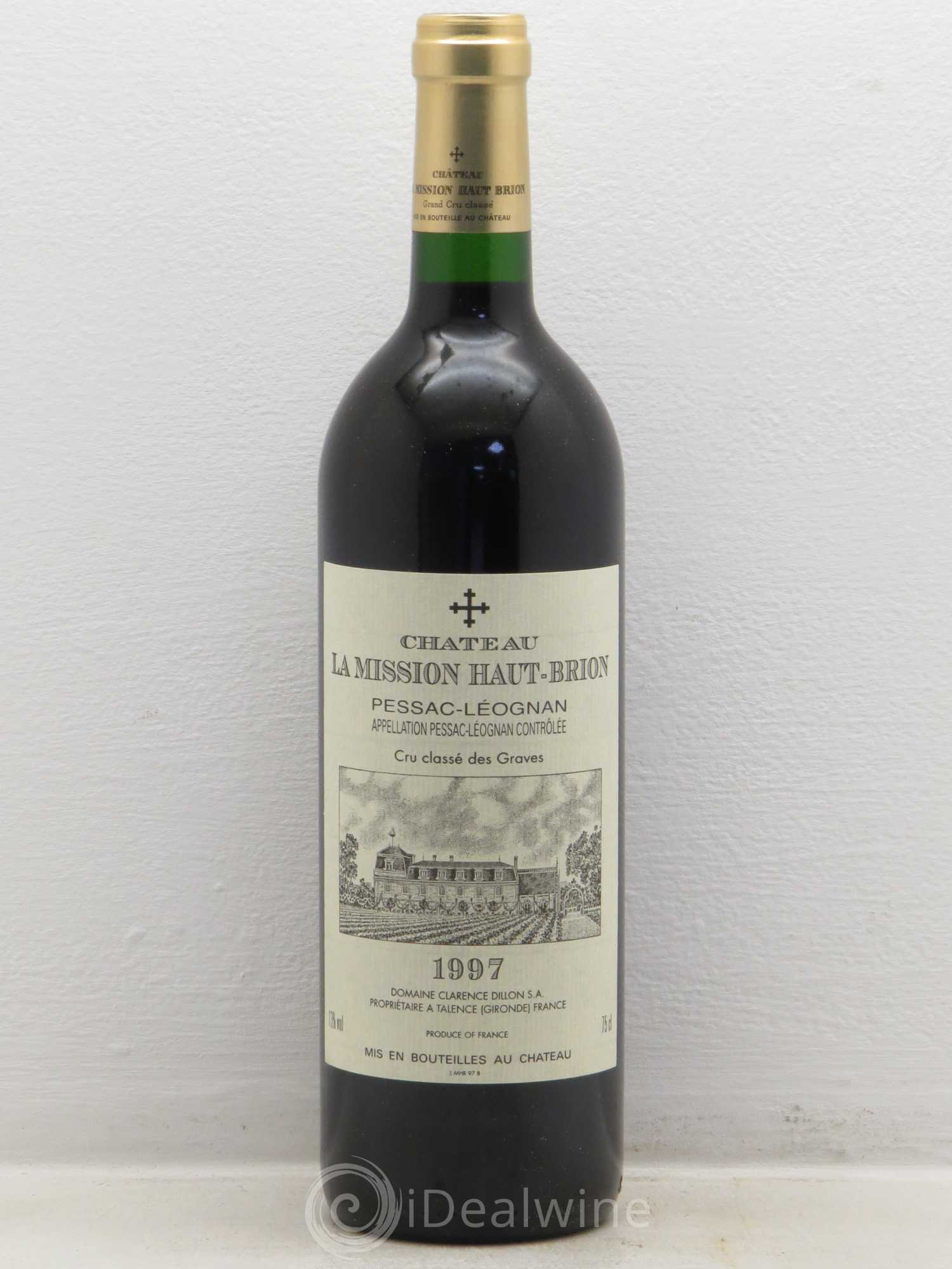 Caisse Duclot 9btes :1 Latour, 1 Lafite Rothschild, 1 Haut Brion, 1 Margaux, 1 Mouton Rothschild, 1 Petrus, 1 Cheval Blanc, 1 Ausone, 1 Mission Haut Brion 1997 - Posten von 1 Flasche - 9