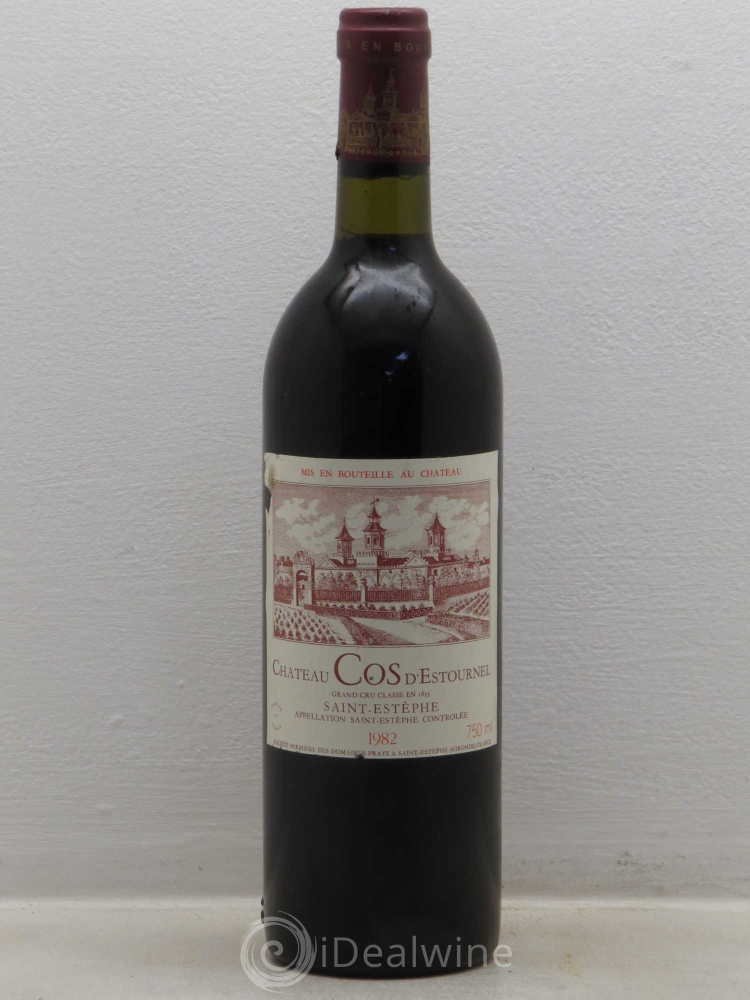 Cos d'Estournel 2ème Grand Cru Classé 1982 - Lot de 1 bouteille - 0