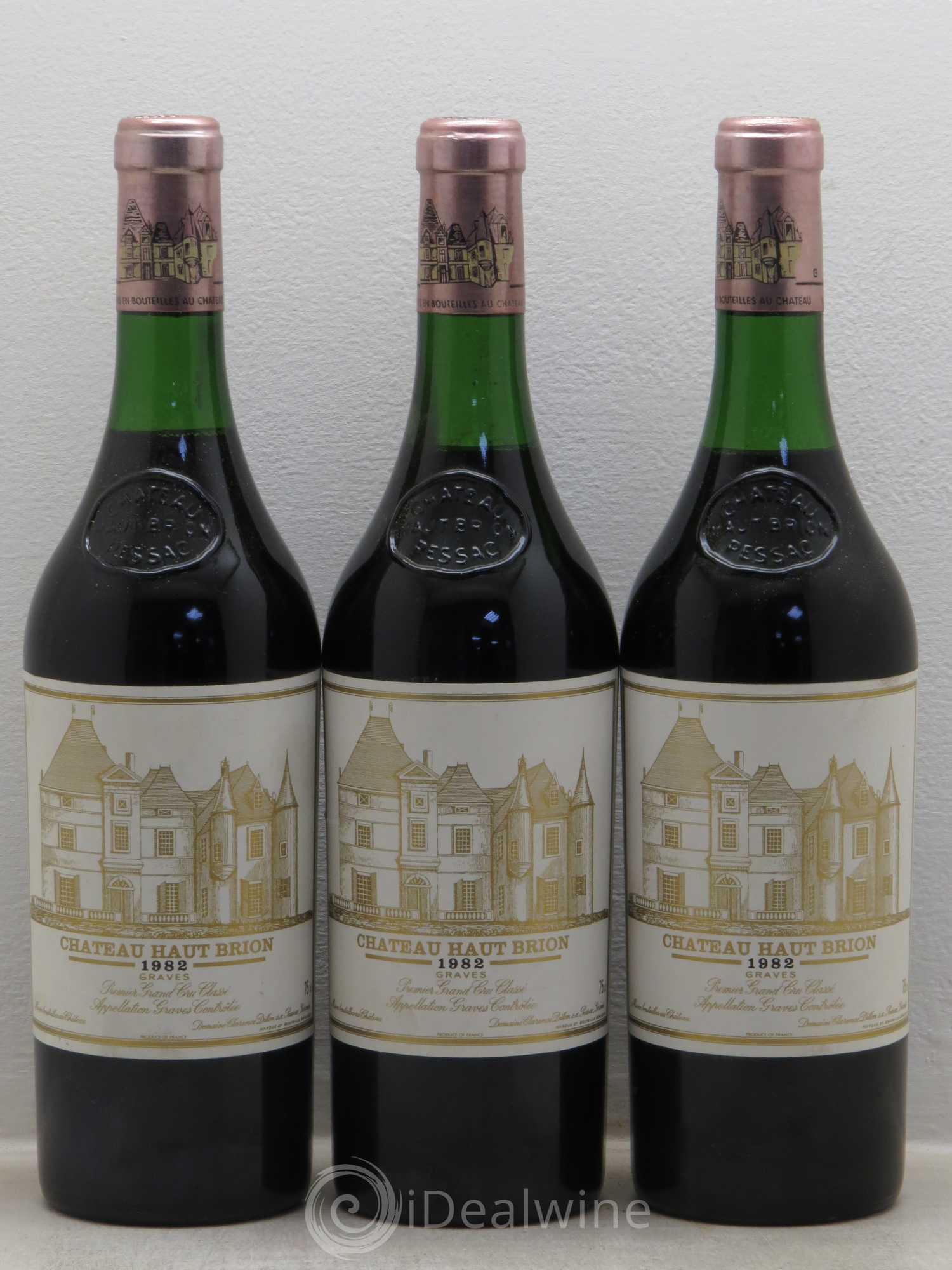 Château Haut Brion 1er Grand Cru Classé 1982 - Lot de 12 bouteilles - 3