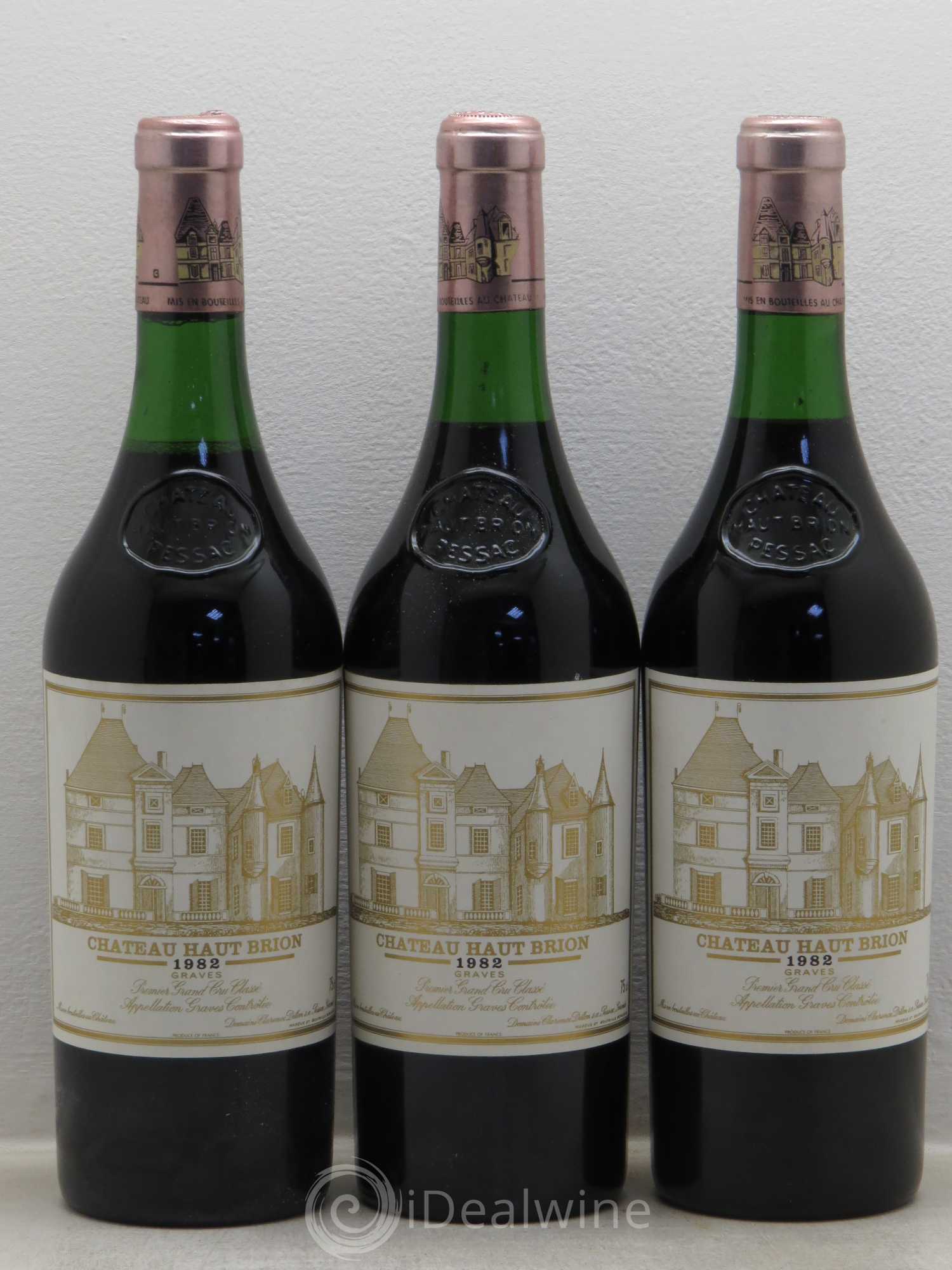 Château Haut Brion 1er Grand Cru Classé 1982 - Lot de 12 bouteilles - 4