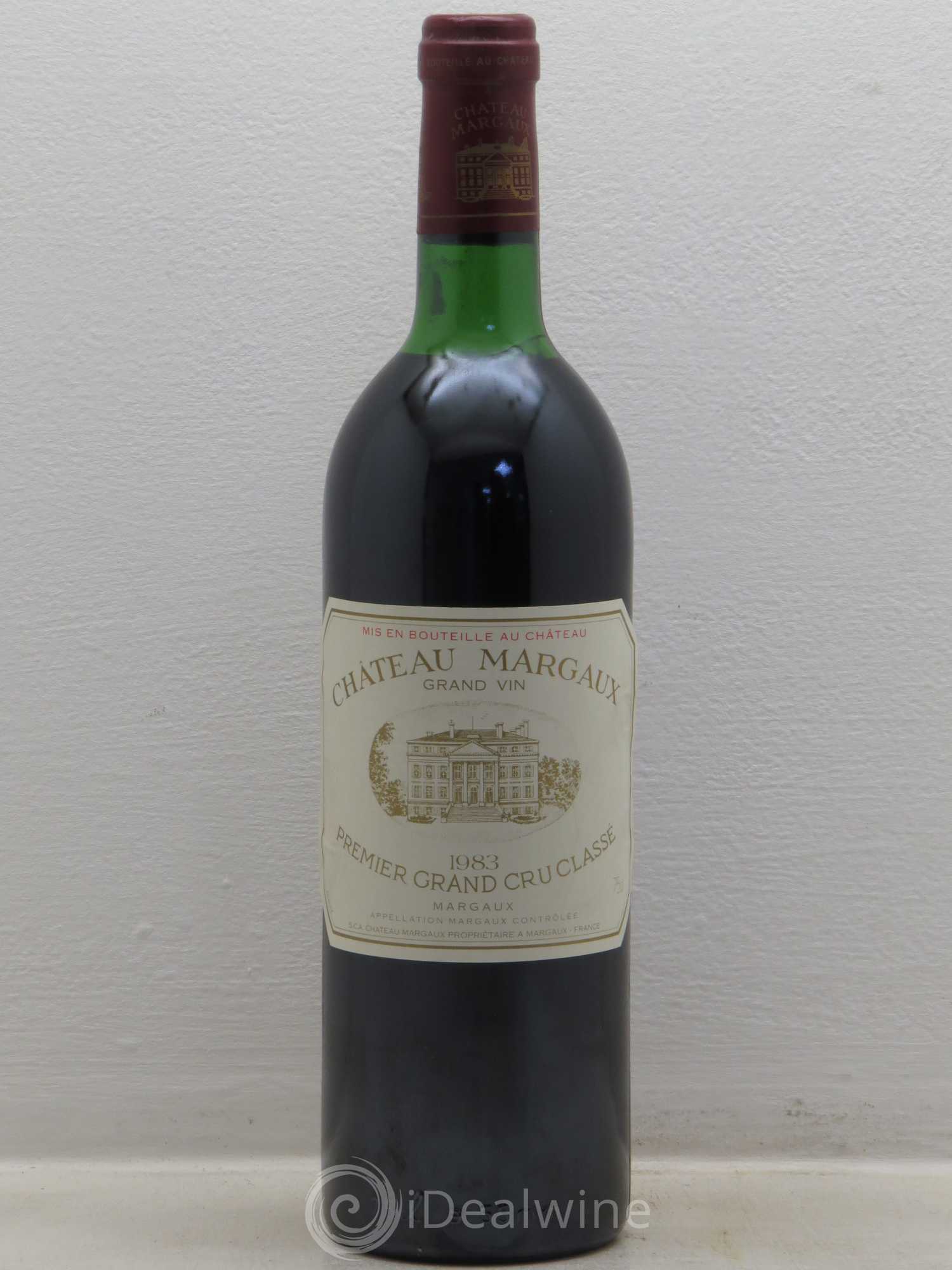Château Margaux 1er Grand Cru Classé 1983 - Lot de 1 bouteille - 0