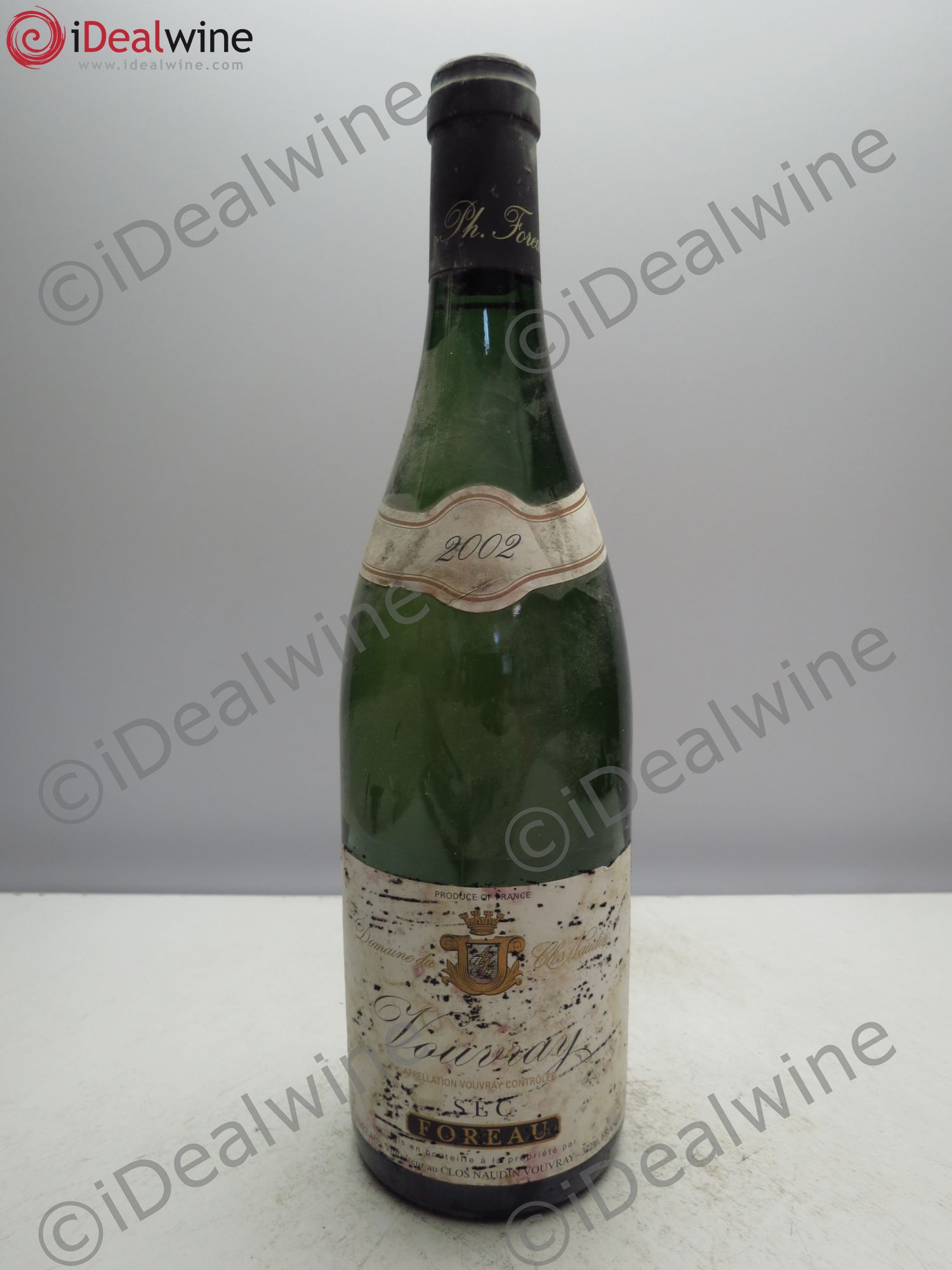 Vouvray Sec Clos Naudin - Philippe Foreau (sans prix de réserve) 2002 - Lot de 1 bouteille - 0