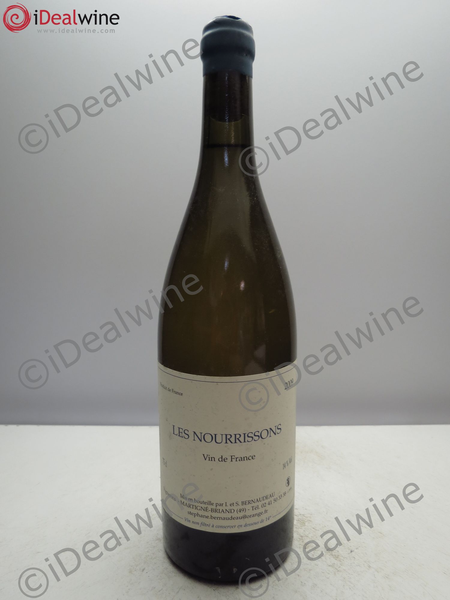 Anjou les Nourrissons Stéphane Bernaudeau 2009 - Posten von 1 Flasche - 0